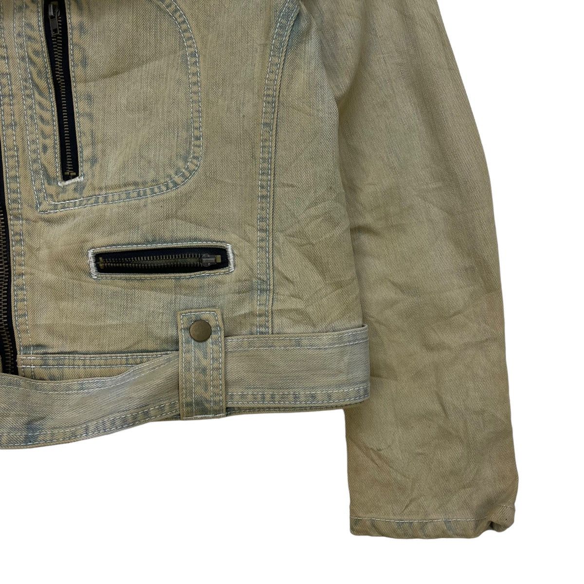 Vintage Japanese Brand Denim Jacket Womanhood Balance Size M / US 6-8 / IT 42-44 - 7 Thumbnail