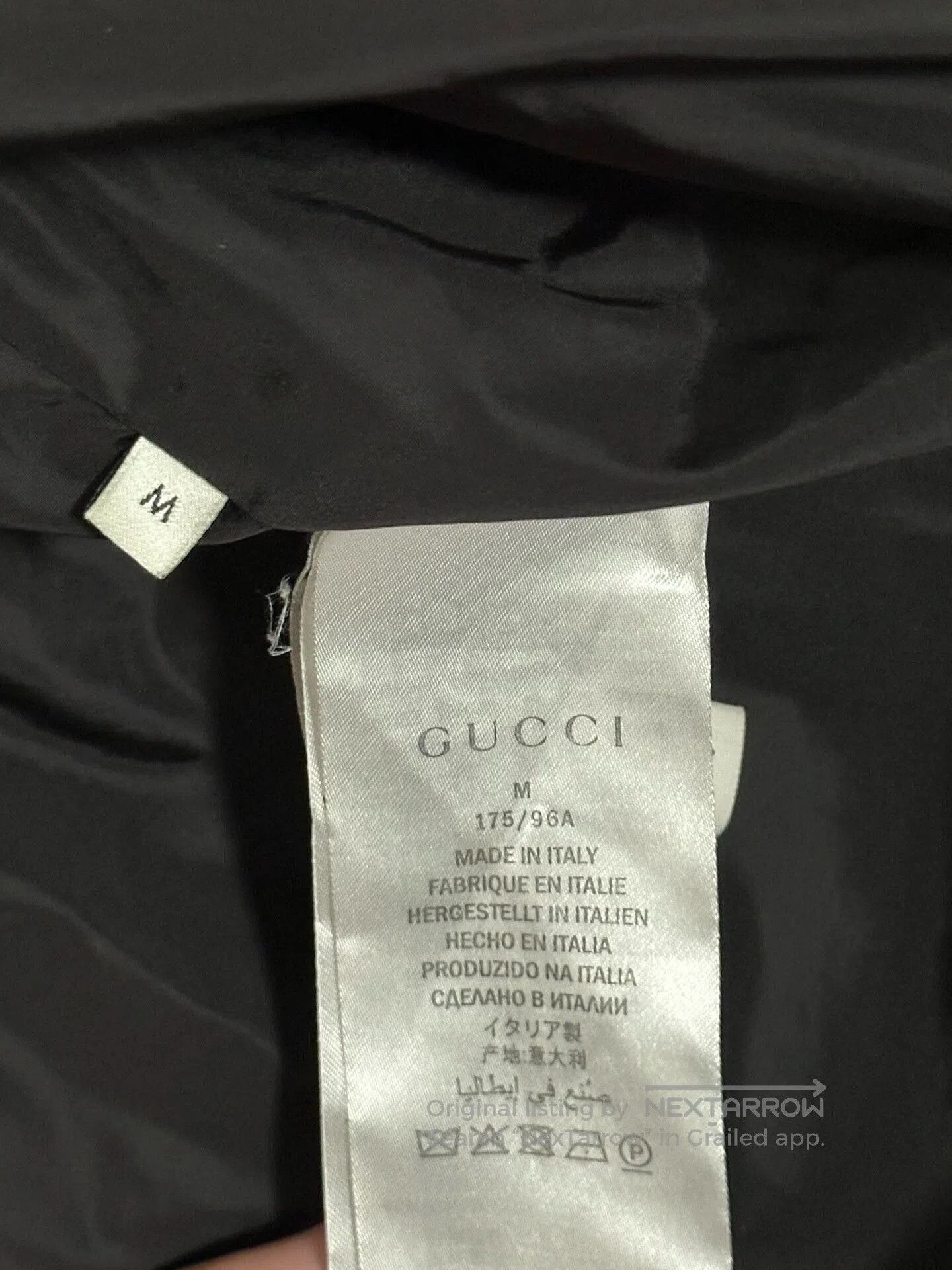 Gucci gucci snake pattern zip jacket for men. Size US M / EU 48-50 / 2 - 3 Thumbnail