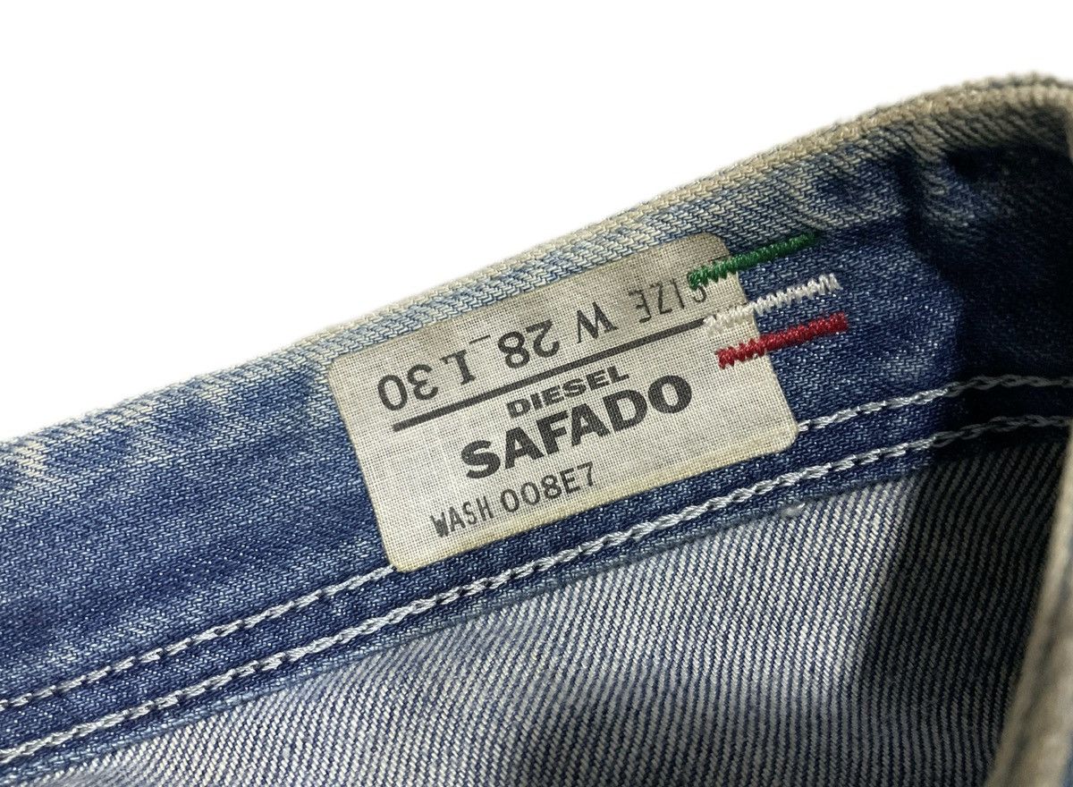 Diesel × If Six Was Nine × Japanese Brand 🔥Sick Y2K Diesel Denim Distressed Safado Size US 32 / EU 48 - 14 Thumbnail