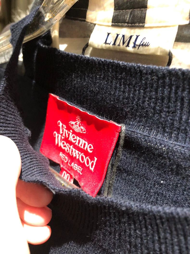 Vivienne Westwood Vivienne Westwood size00 Decomposed knit top with old holes Size M / US 6-8 / IT 42-44 - 7 Thumbnail