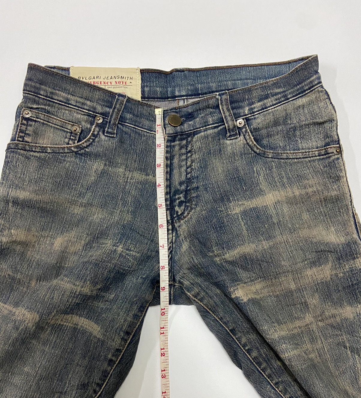Bvlgari BVLGARI FLARE JEANS Size 29" - 6 Thumbnail