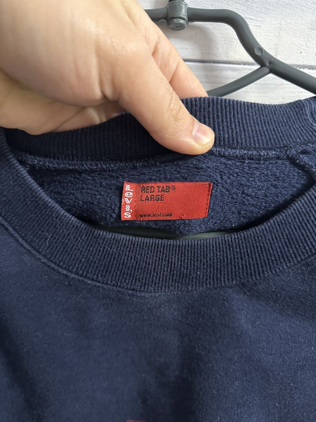 Levi's Rare Vintage Sweatshirt Levi’s Red Label Navy. Size US L / EU 52-54 / 3 - 8 Thumbnail