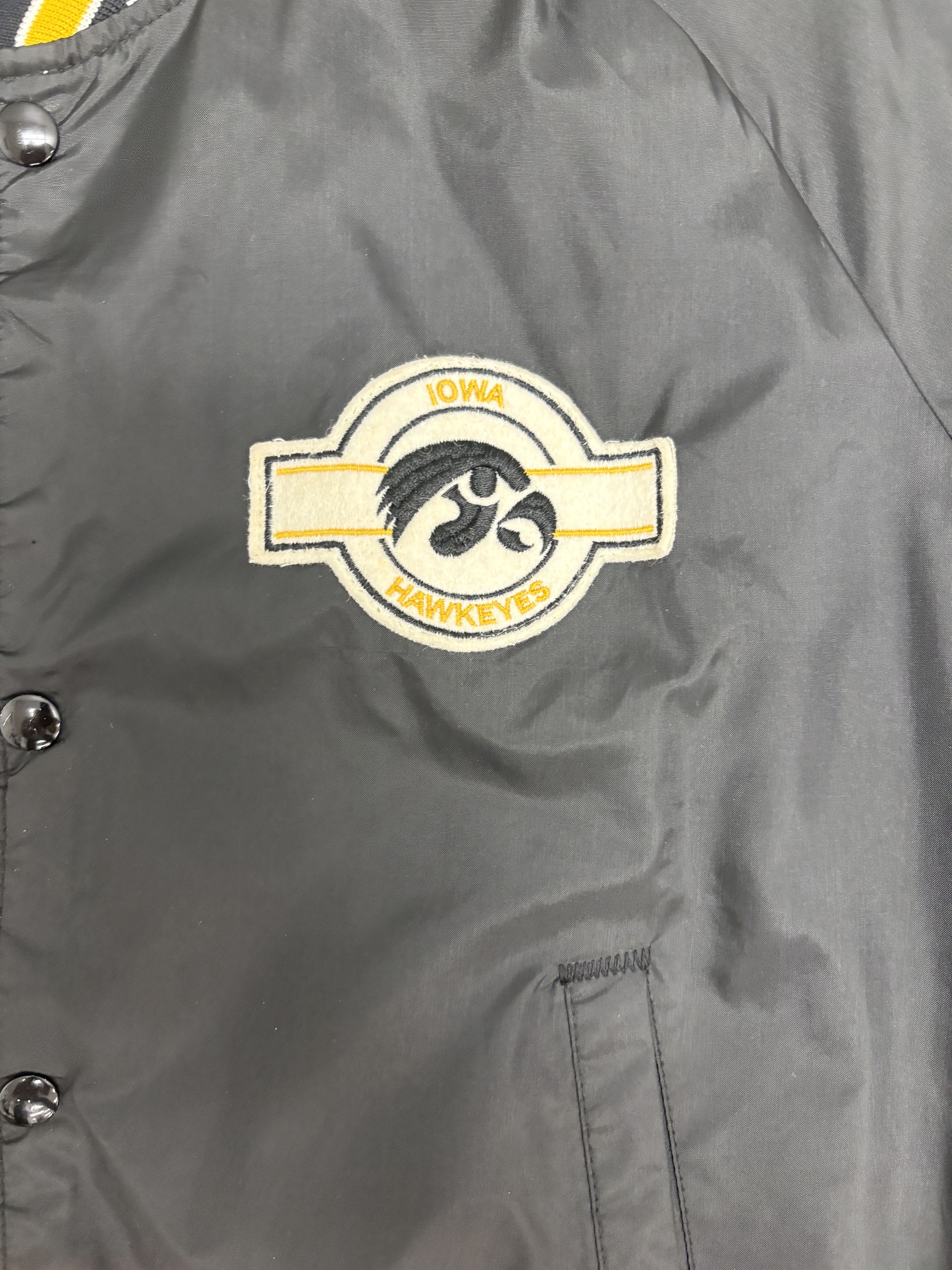 Chalk Line Iowa Hawkeyes Stitched Vintage Windbreaker Jacket Size US L / EU 52-54 / 3 - 2 Thumbnail