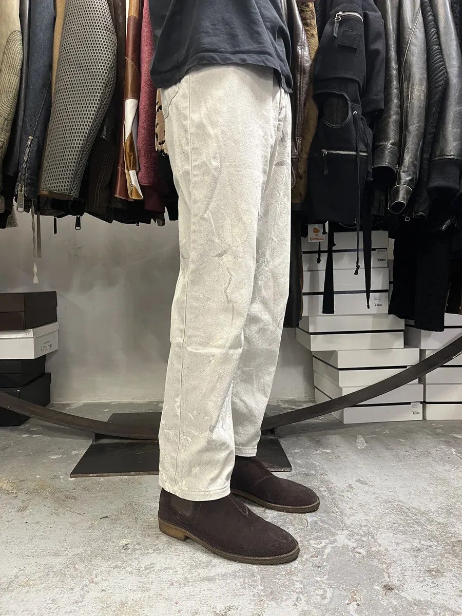 Roberto Cavalli 2000s Roberto Cavalli Grey Flowers Archive Pants Size 25" / US 0 / IT 36 - 4 Thumbnail