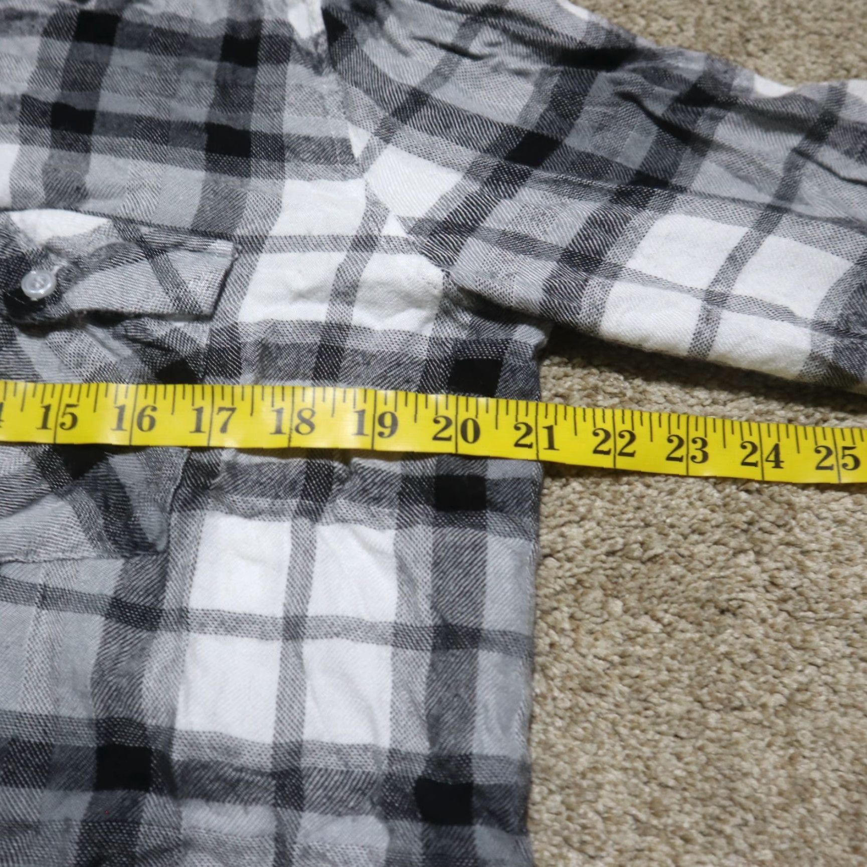 Vintage Hester & Orchard Shirt Women L Plaid Button-Down 3/4 Sleeve Casual Size L / US 10 / IT 46 - 7 Thumbnail