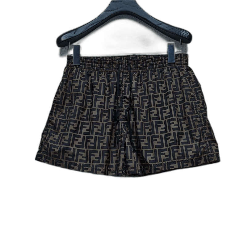 Fendi Fendi Classic Logo Drawstring Shorts Size 41" - 1 Thumbnail