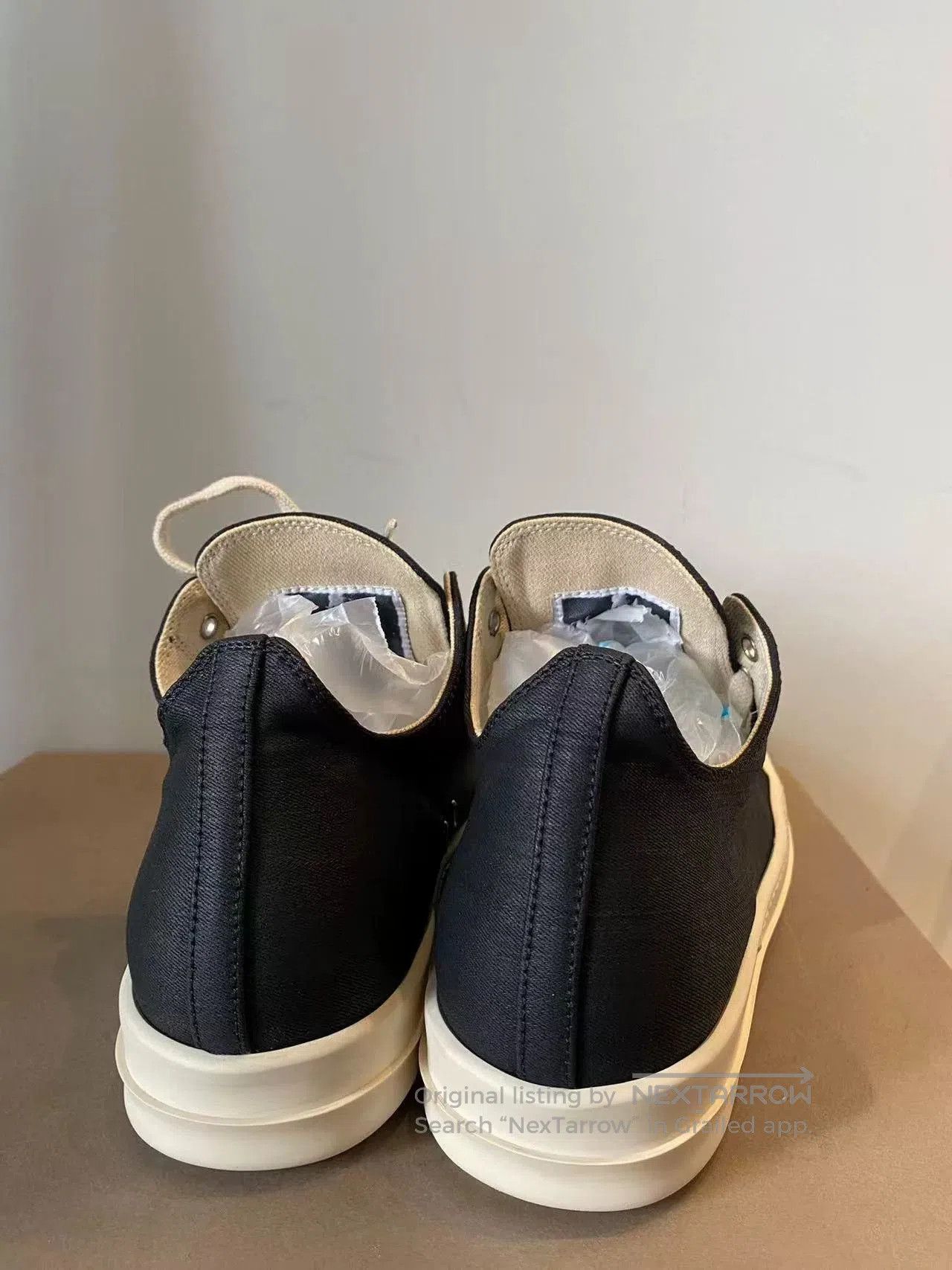 Rick Owens Rick Owens Low-Top Canvas Sneakers. Size US 6 / EU 39 - 4 Thumbnail