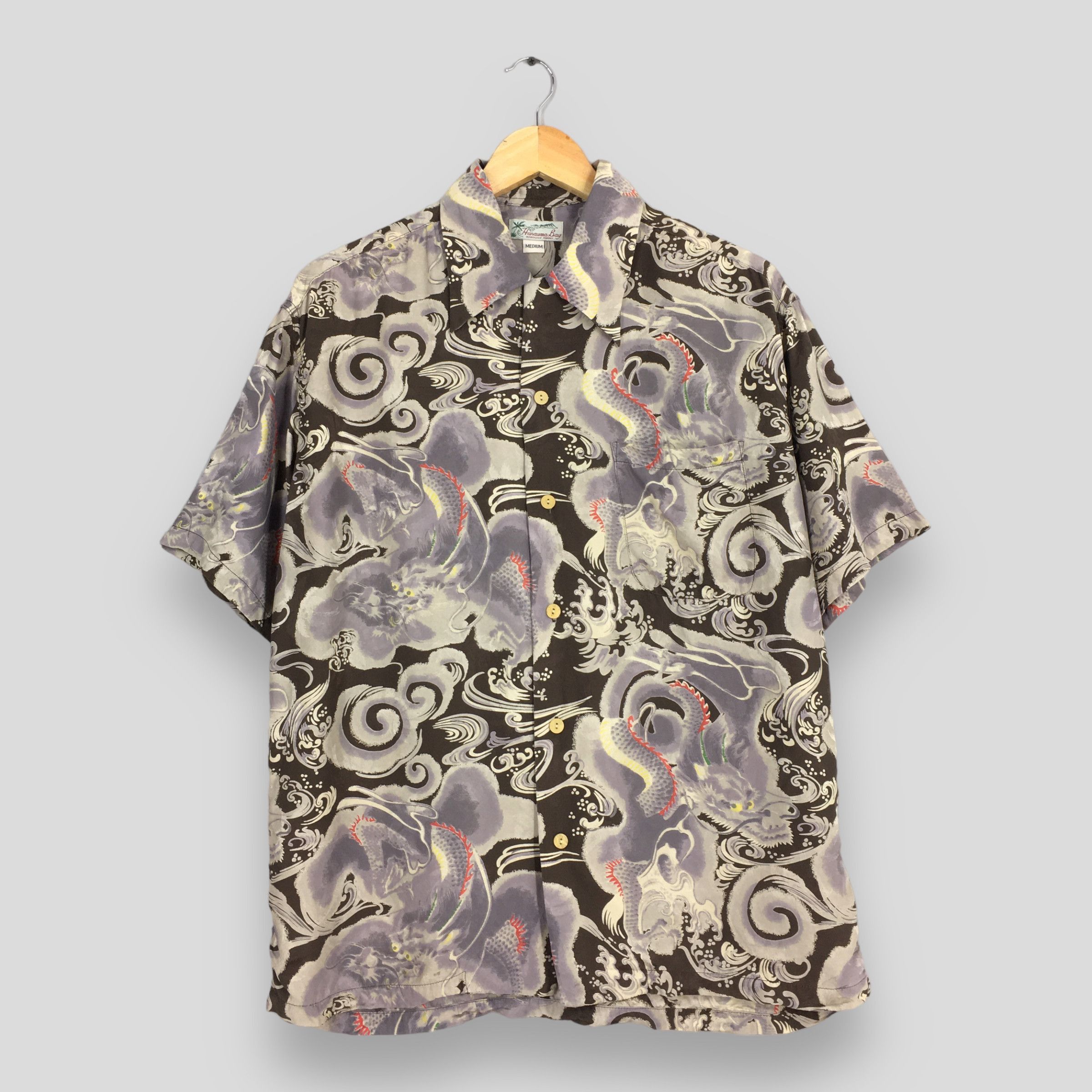 Other Vintage 80s Rockabilly Hawaiian Aloha Dragon Shirt Medium Size US M / EU 48-50 / 2 - 1 Thumbnail