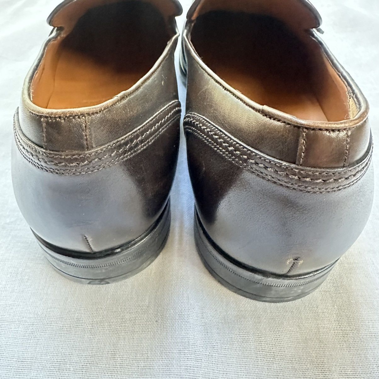Bally New Bally $975 Lavoli Brown Leather Slip On Loafers 10D Size US 10 / EU 43 - 8 Thumbnail