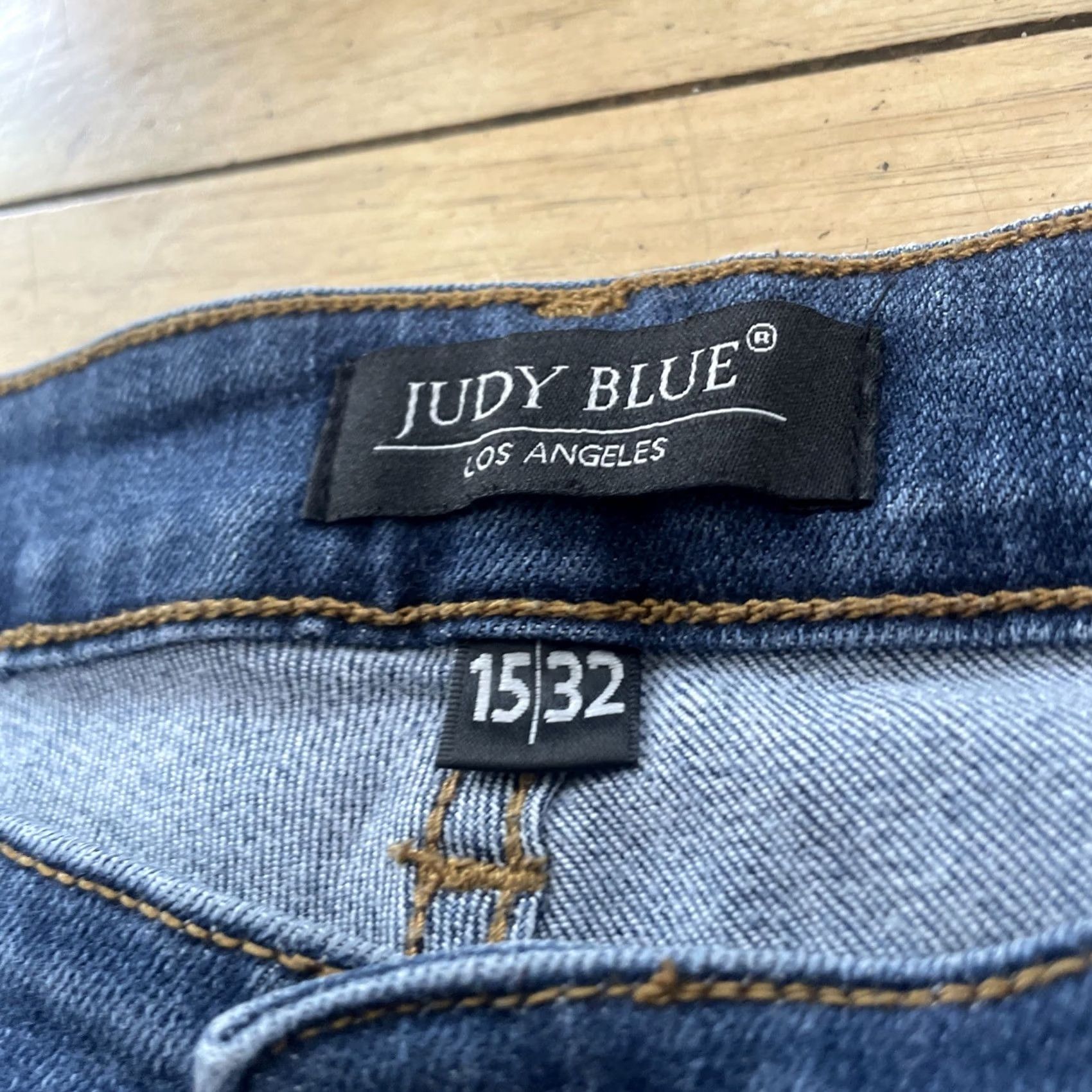 Denime Judy Blue Los Angeles Jeans Women 15 32 Straight Mid Stretch Lightweight Denim Jeans Size 36" / US 14 / IT 50 - 7 Thumbnail