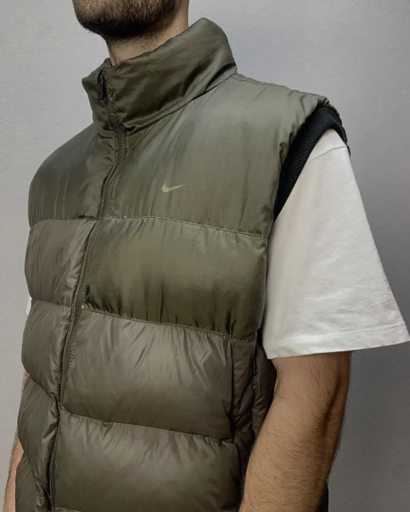 Nike Nike Jacket West Down Waistcoat Vintage Size US XXL / EU 58 / 5 - 2 Thumbnail