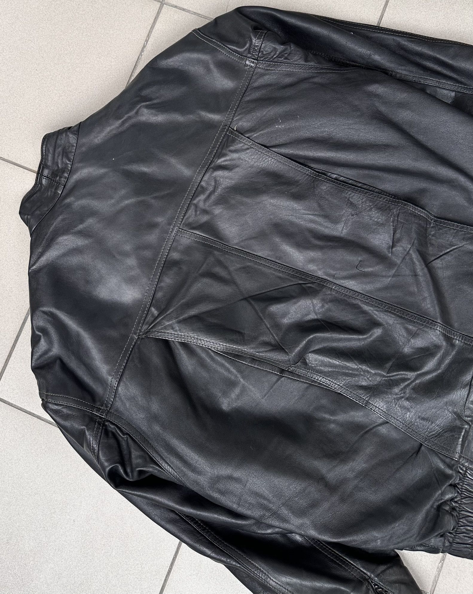 Leather Leather jacket avant garde boxy bomber Size US M / EU 48-50 / 2 - 9 Thumbnail