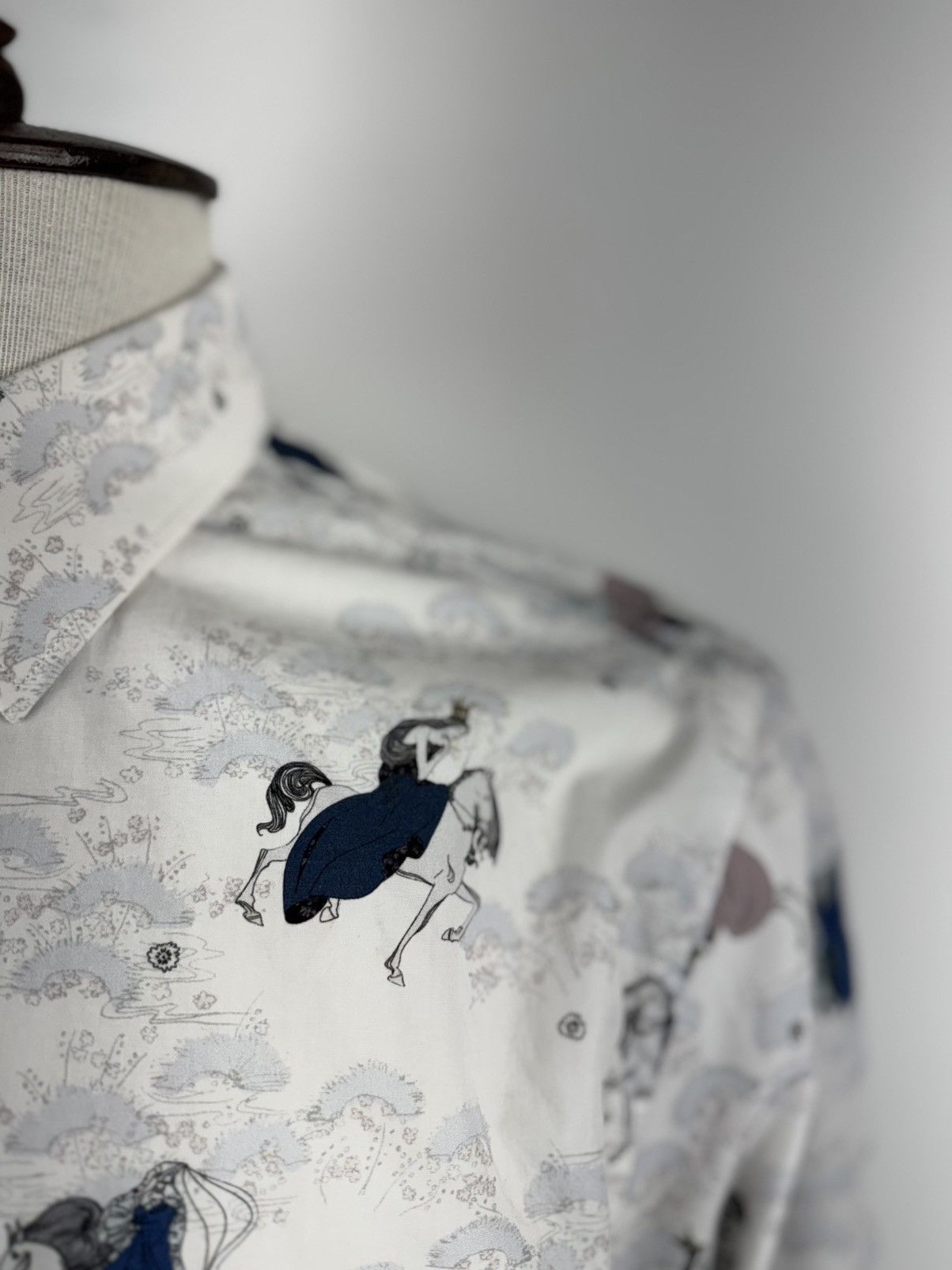 Designer Turner Sanderson Long Sleeve Button Down Shirt size 16 1/2 Size US XL / EU 56 / 4 - 3 Thumbnail