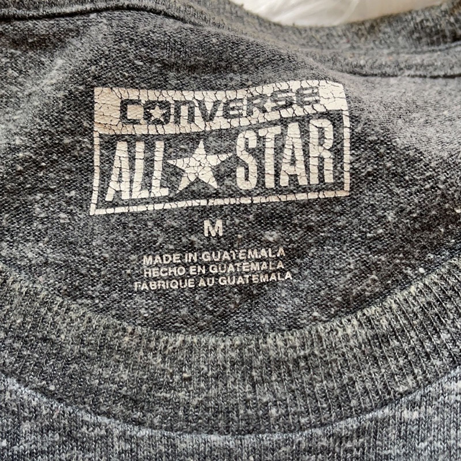 Converse Converse Grey/Blue/Green/White Size: Medium T-Shirt Size M / US 6-8 / IT 42-44 - 4 Thumbnail