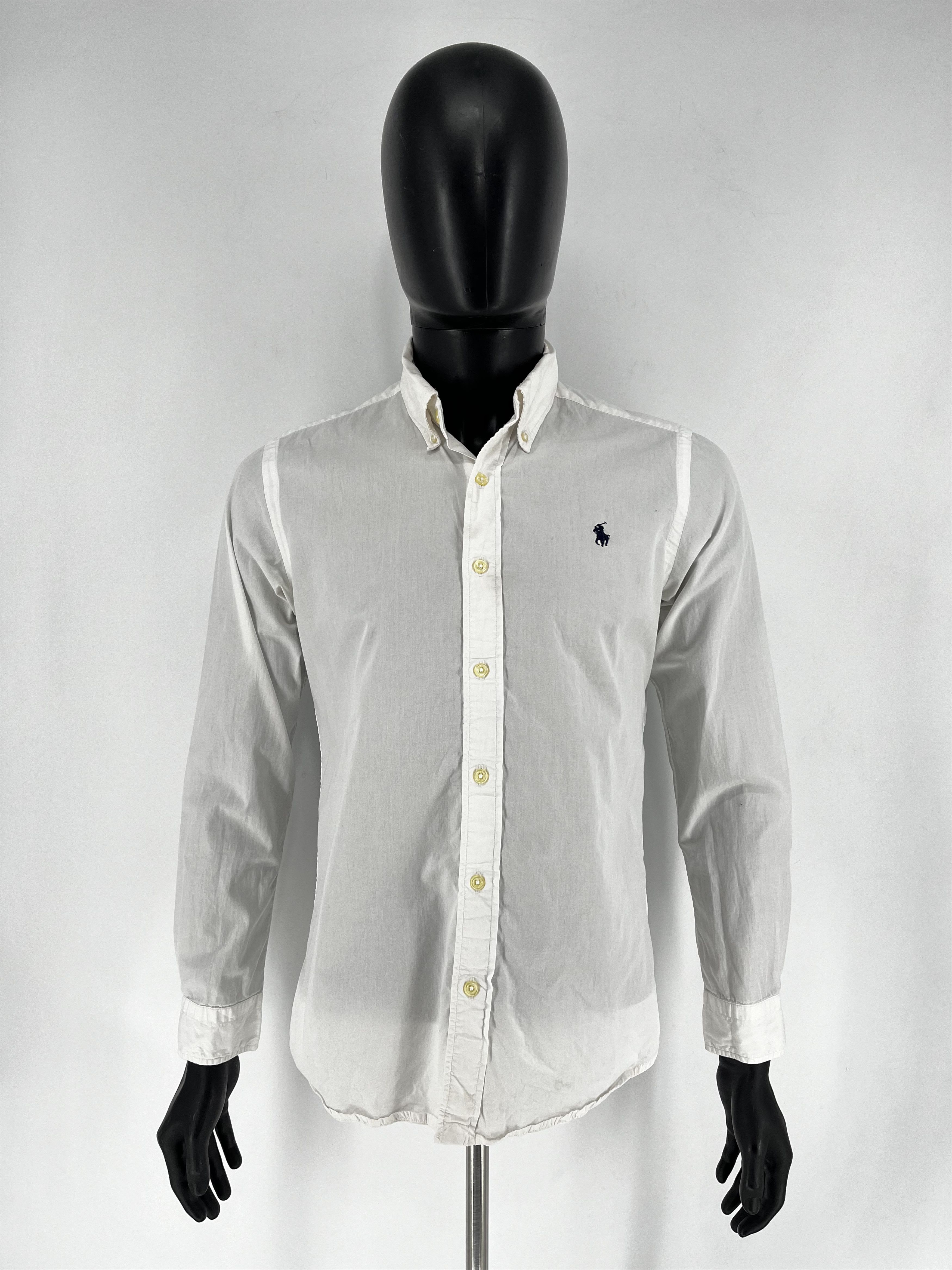 Polo Ralph Lauren × Ralph Lauren Vintage White Shirt Polo Ralph Lauren Size S Rare Size US S / EU 44-46 / 1 - 2 Thumbnail