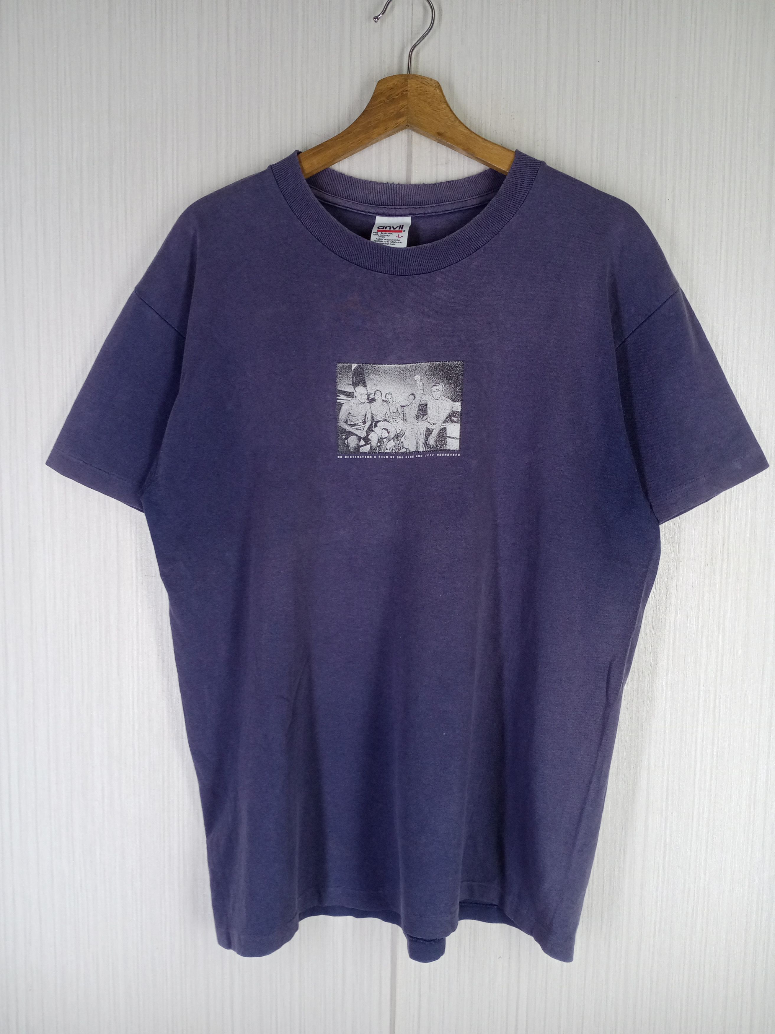 Vintage Rare Vintage 1998 No Destination Surf Movie Tshirt Size US L / EU 52-54 / 3 - 2 Thumbnail