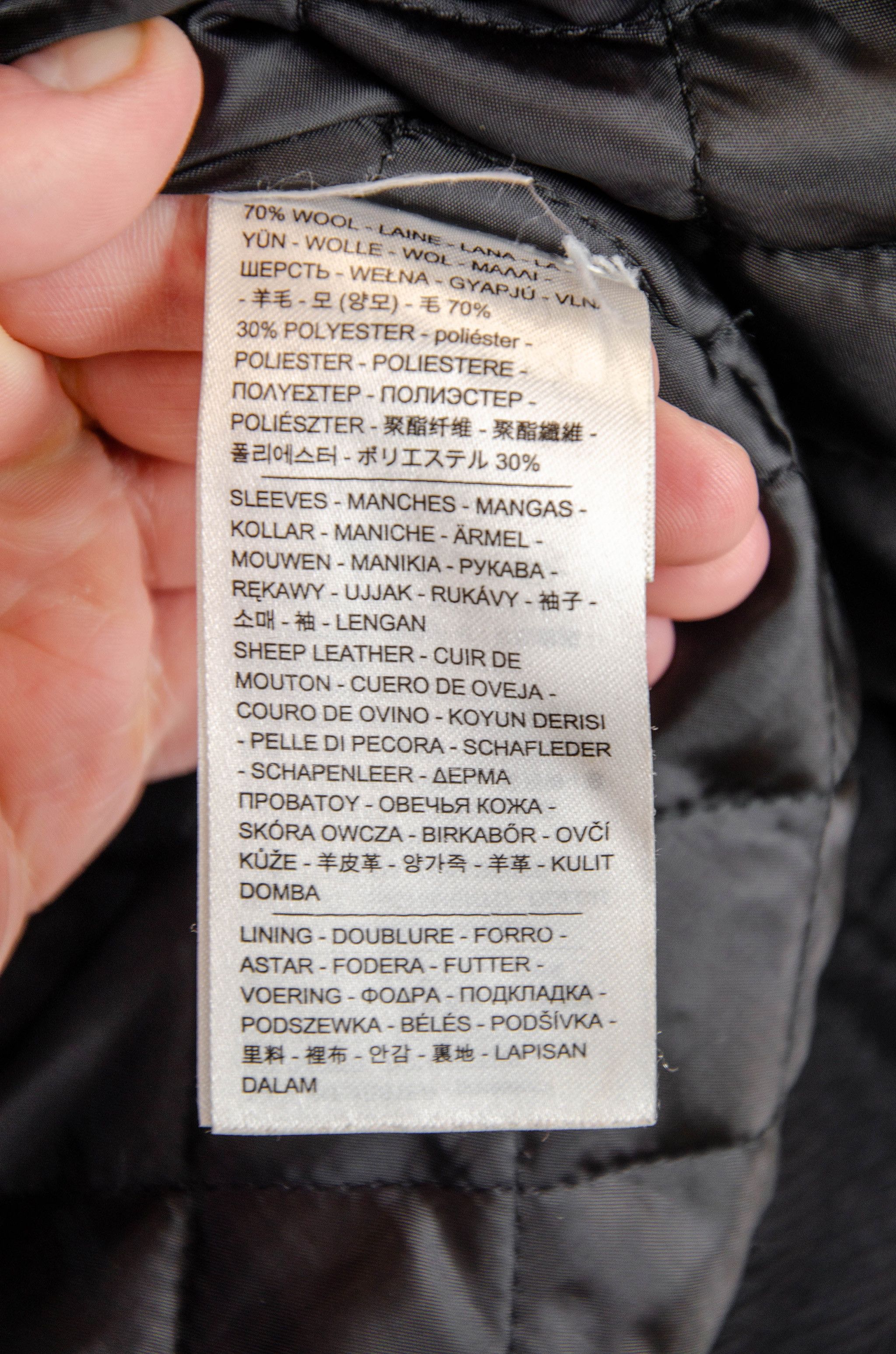 Levi's Levi’s Wool Leather Trucker Jacket – Size M Size M / US 6-8 / IT 42-44 - 16 Thumbnail