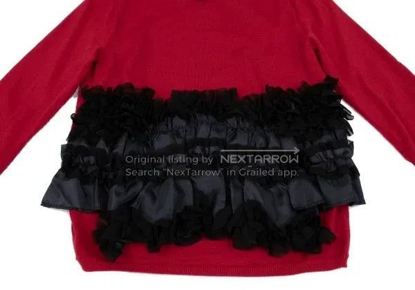 Comme des Garcons Comme Des Garcons Red vintage patterned top Size S / US 4 / IT 40 - 7 Thumbnail