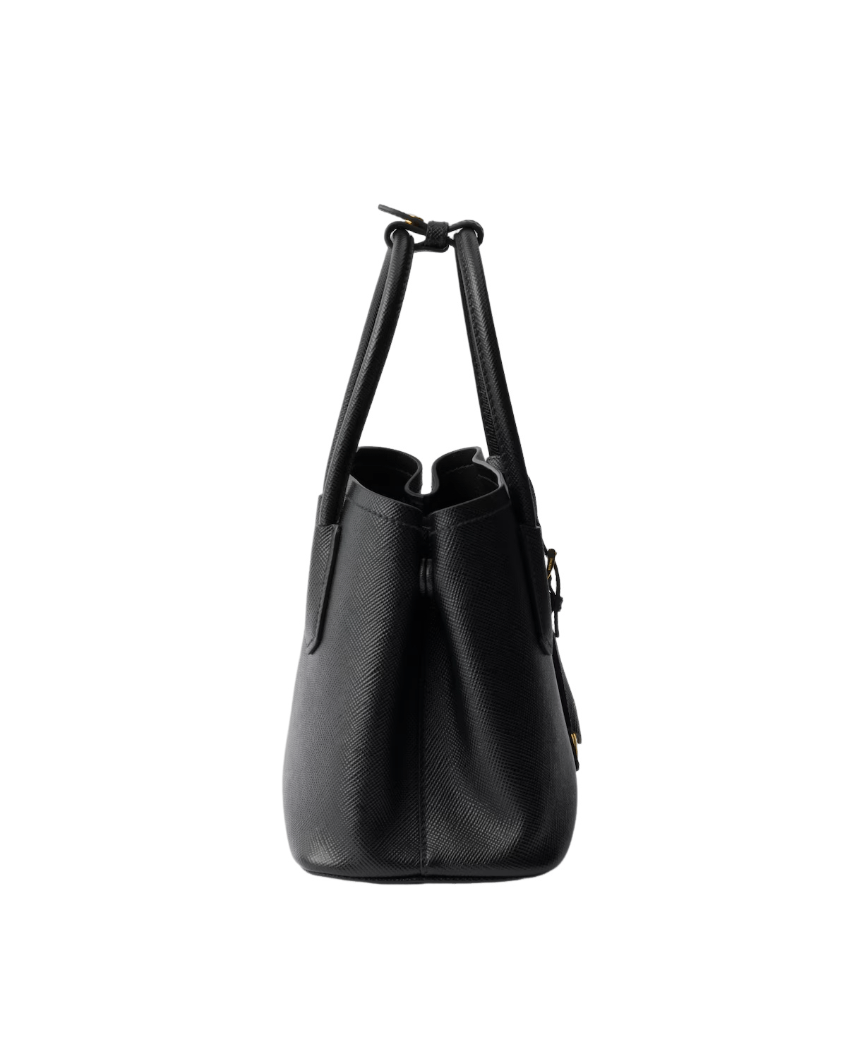 Prada PRADA Small Black Double Saffiano Top Handle Bag New Auth Size ONE SIZE - 4 Thumbnail