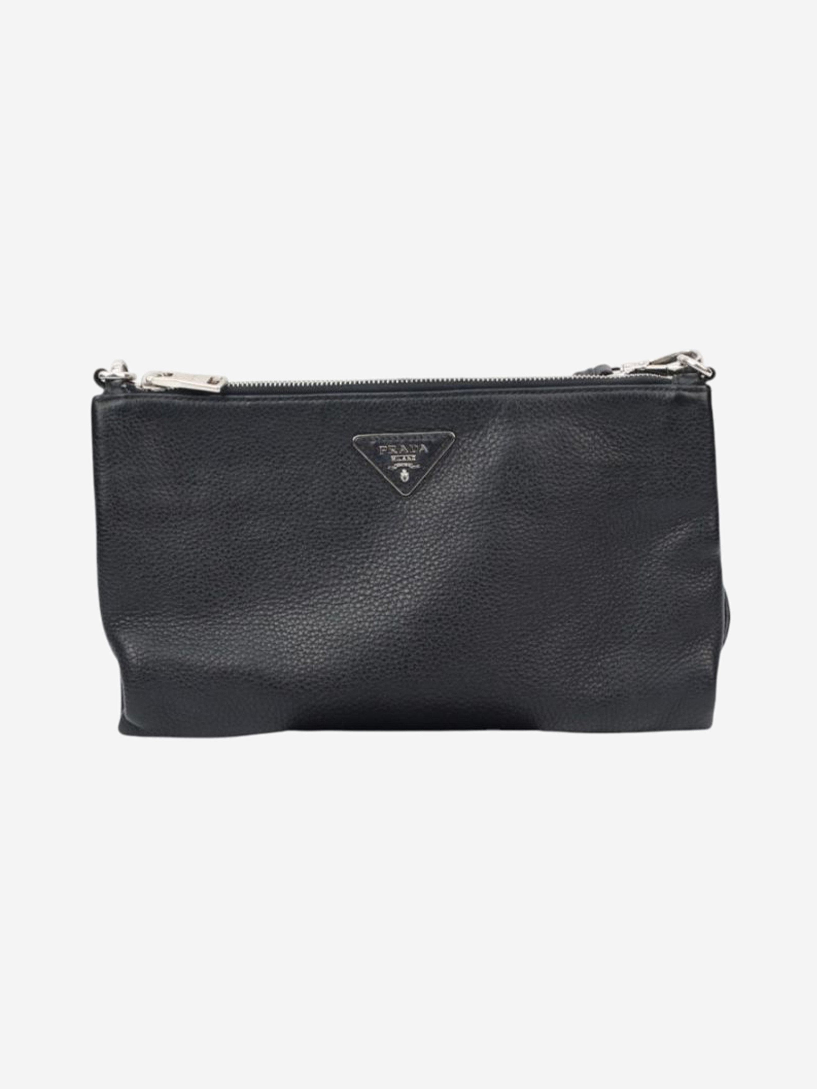 Prada Black leather Vitello Danio bag Size ONE SIZE - 1 Thumbnail