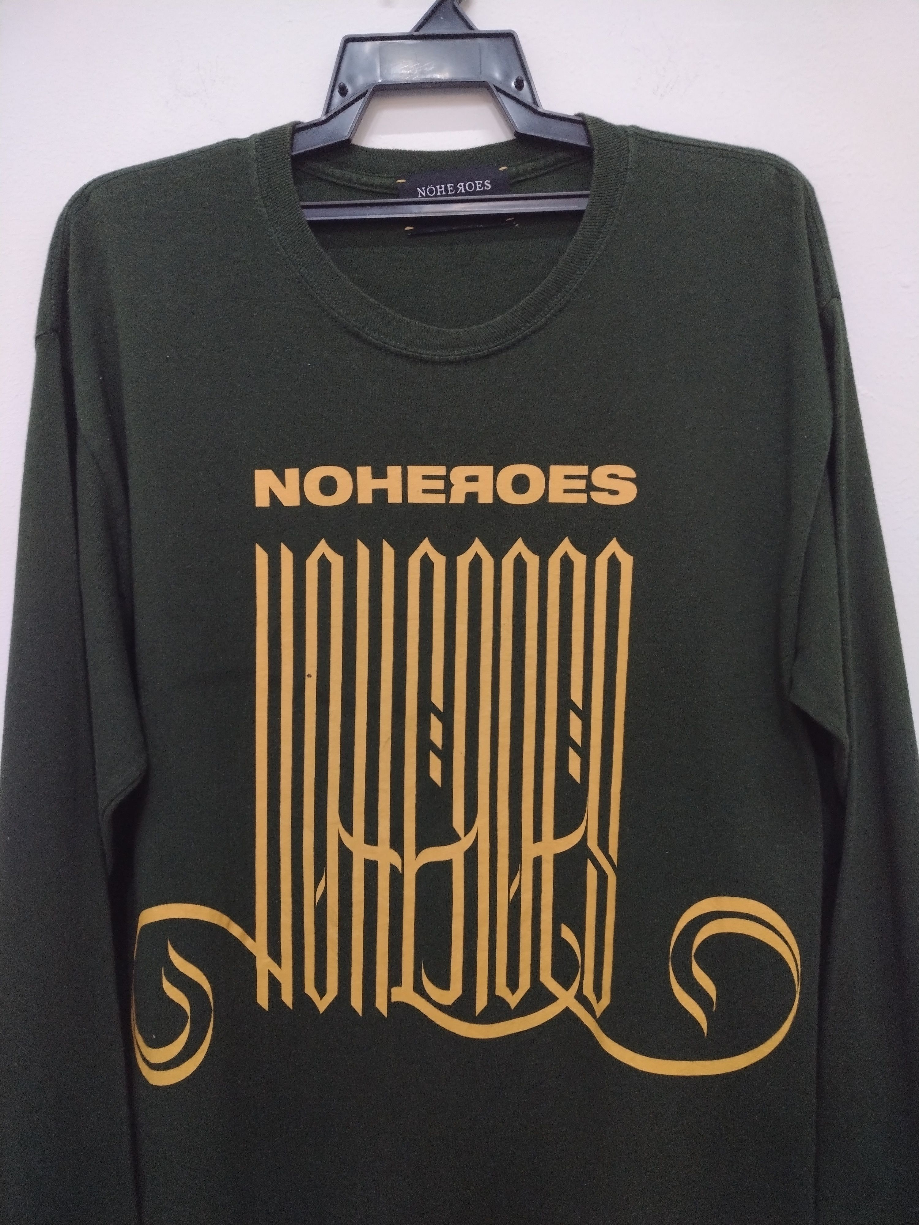 Anime × Art Comes First Awesome big print anime image Noheroes from underground L/S Size US M / EU 48-50 / 2 - 20 Thumbnail