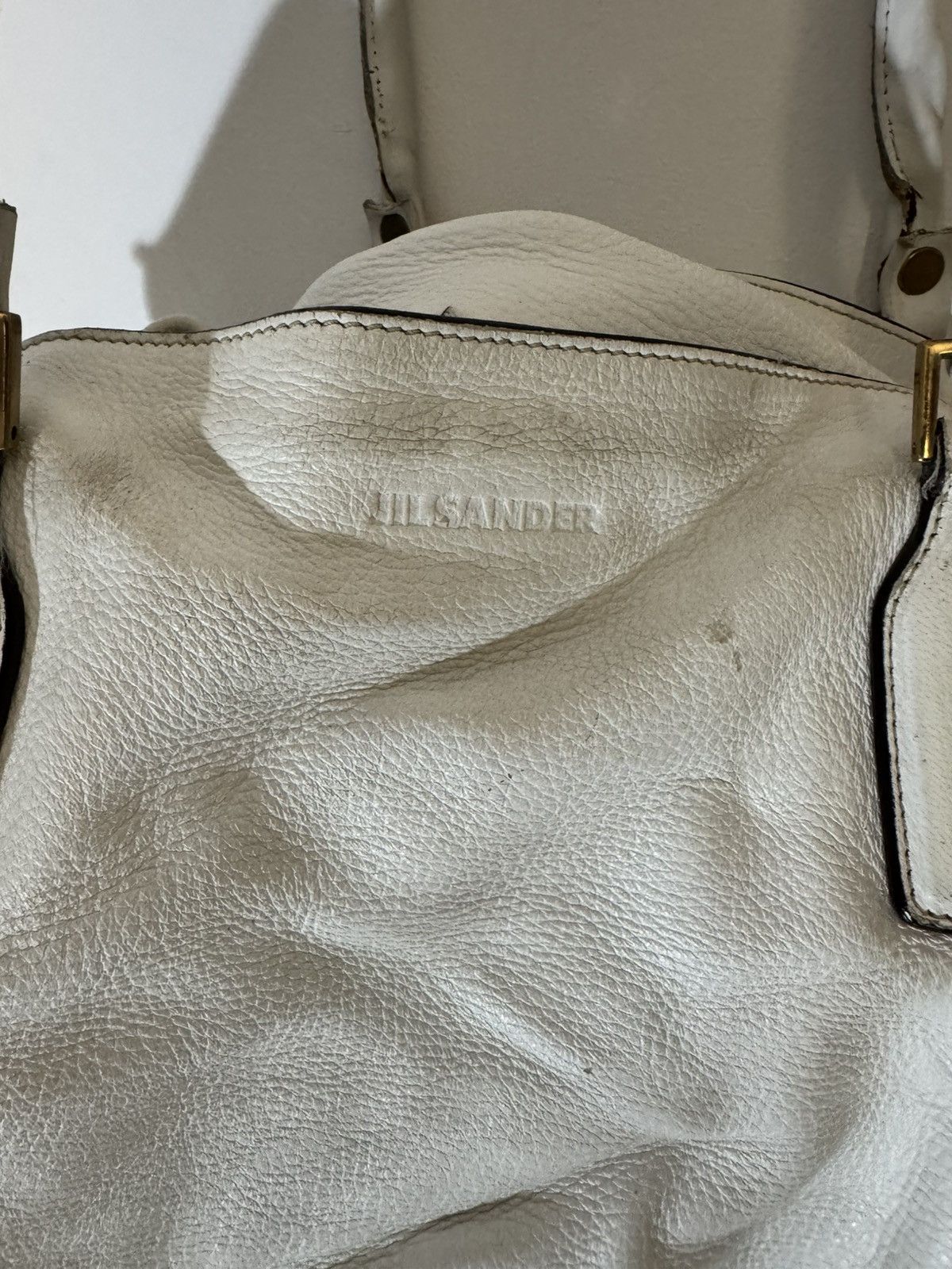 Jil Sander × Vintage Jil sander leather shoulder bag luxury vintage Italy design Size ONE SIZE - 2 Thumbnail