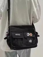 Japanese Brand × Vintage Y2K Japanese Streetwear Cartoon Patch ToteBag Size ONE SIZE - 4 Thumbnail