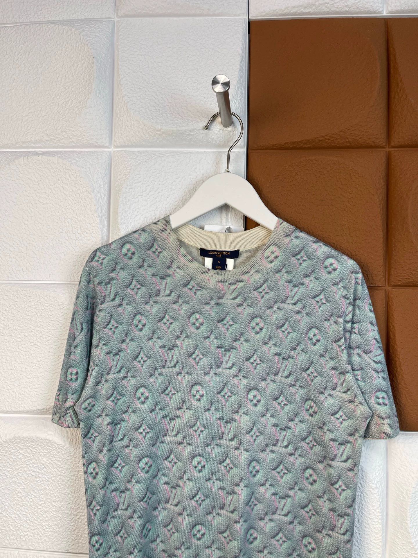Louis Vuitton Louis Vuitton Monogram Knit Short Sleeve S New Size S / US 4 / IT 40 - 3 Thumbnail