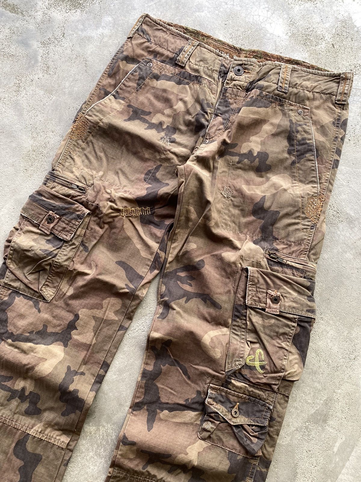 If Six Was Nine × Japanese Brand Scotch & Soda Multipocket Cargo Pants Size US 34 / EU 50 - 5 Thumbnail