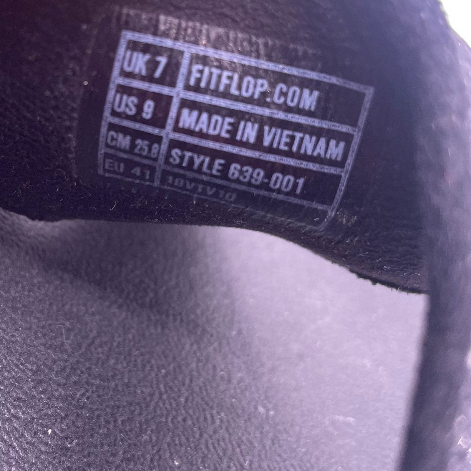 Other Fitflop Lulu Superglitz Thong Sandals Black Comfort Womens 9 Size US 9 / IT 39 - 7 Thumbnail