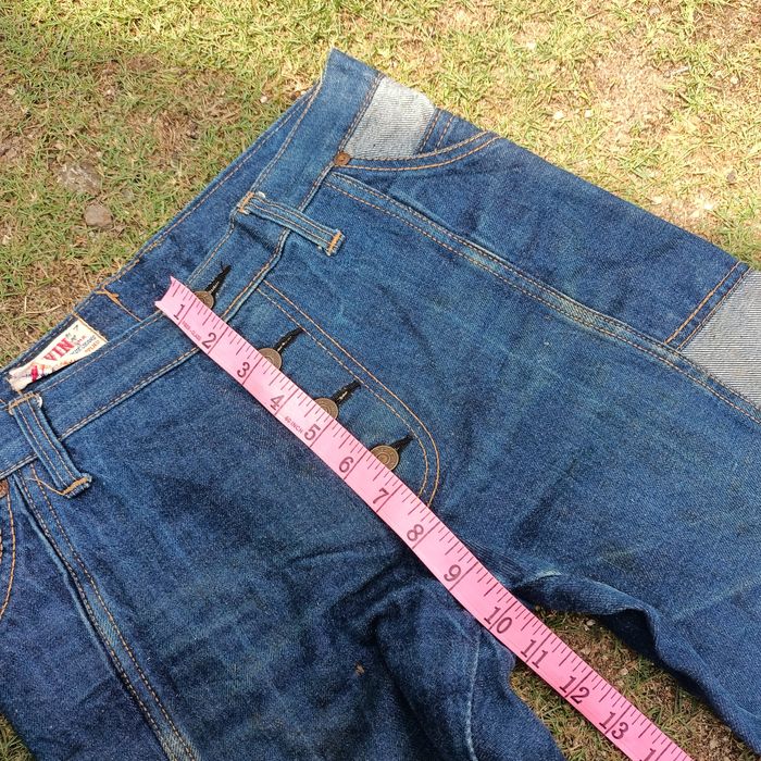 Edwin Very Rare Edwin 1021 TY wide leg patch work jeans | Grailed