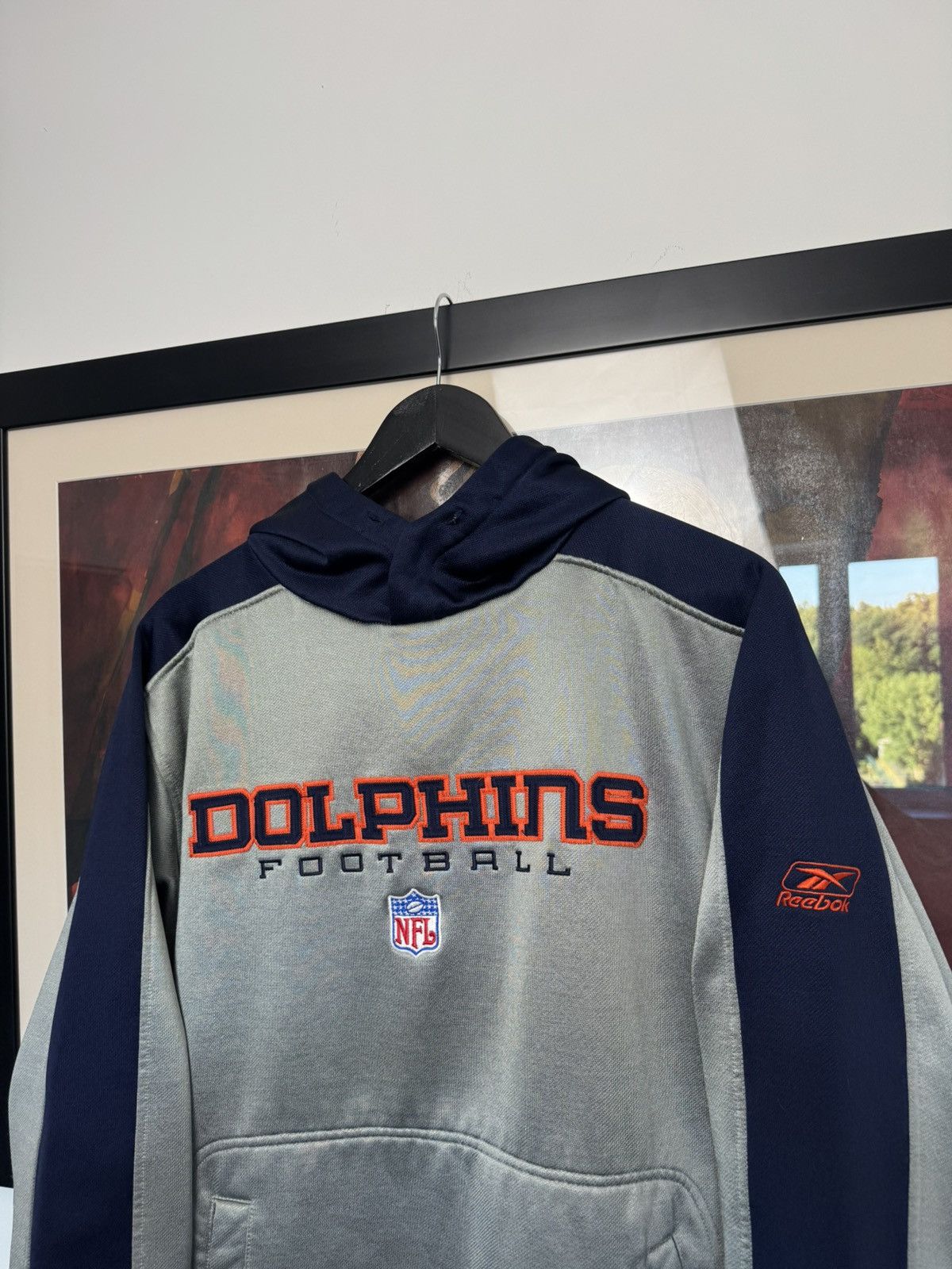 Reebok Reebok x Miami Dolphins Spellout Hoodie NFL Team Football Size US M / EU 48-50 / 2 - 3 Thumbnail