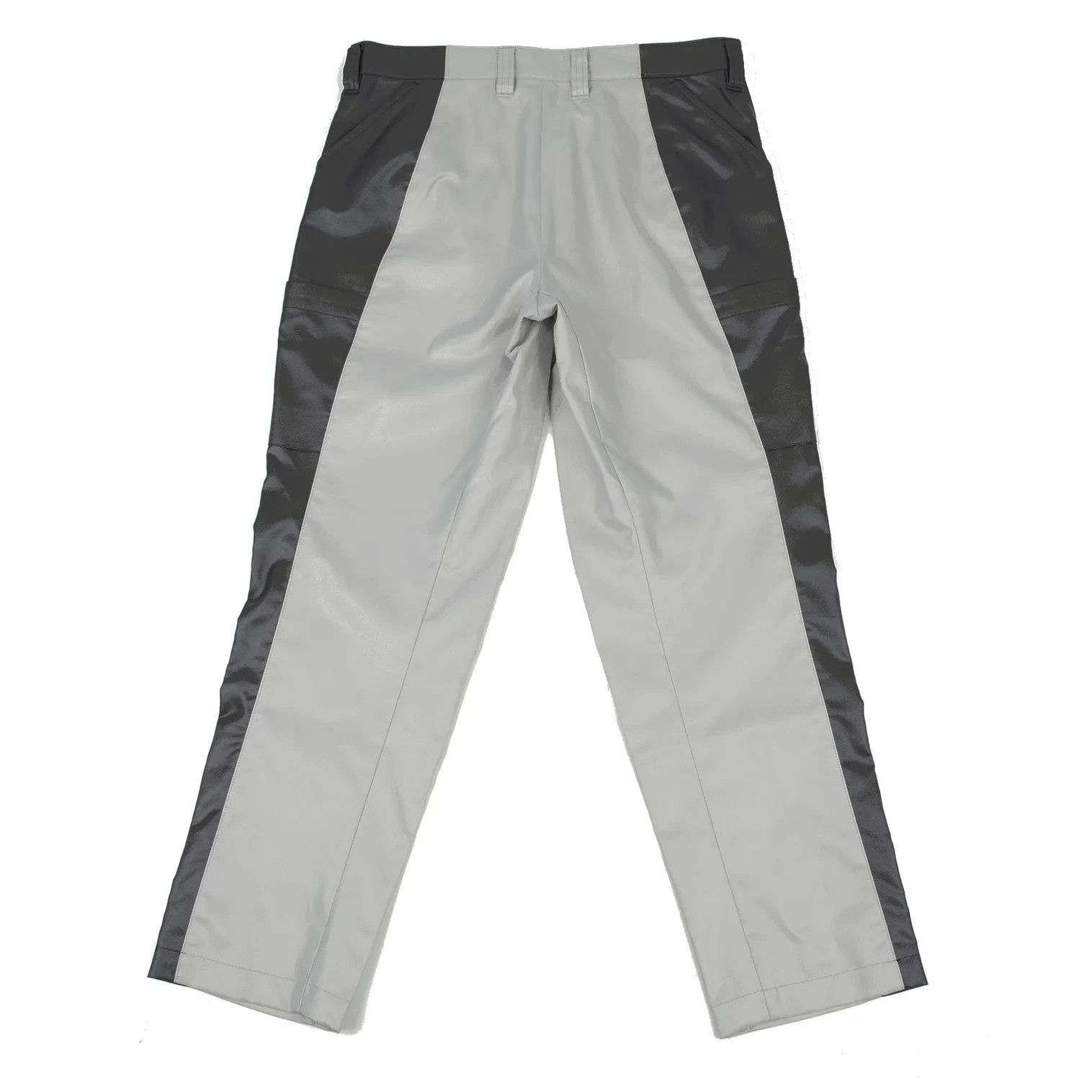 Issey Miyake Glossy Tapered Pants in Gray Charcoal Size US 36 / EU 52 - 10 Thumbnail