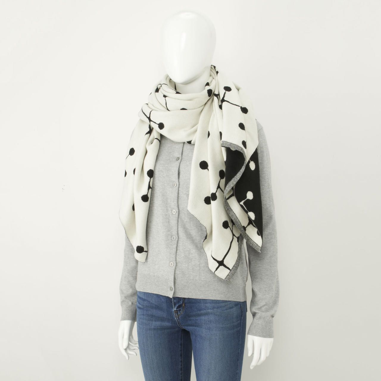 MoMA × Uniqlo Rare UNIQLO x EAMES SPRZ NY MOMA Stole/Scarf/Poncho/Blanket Size ONE SIZE - 2 Thumbnail