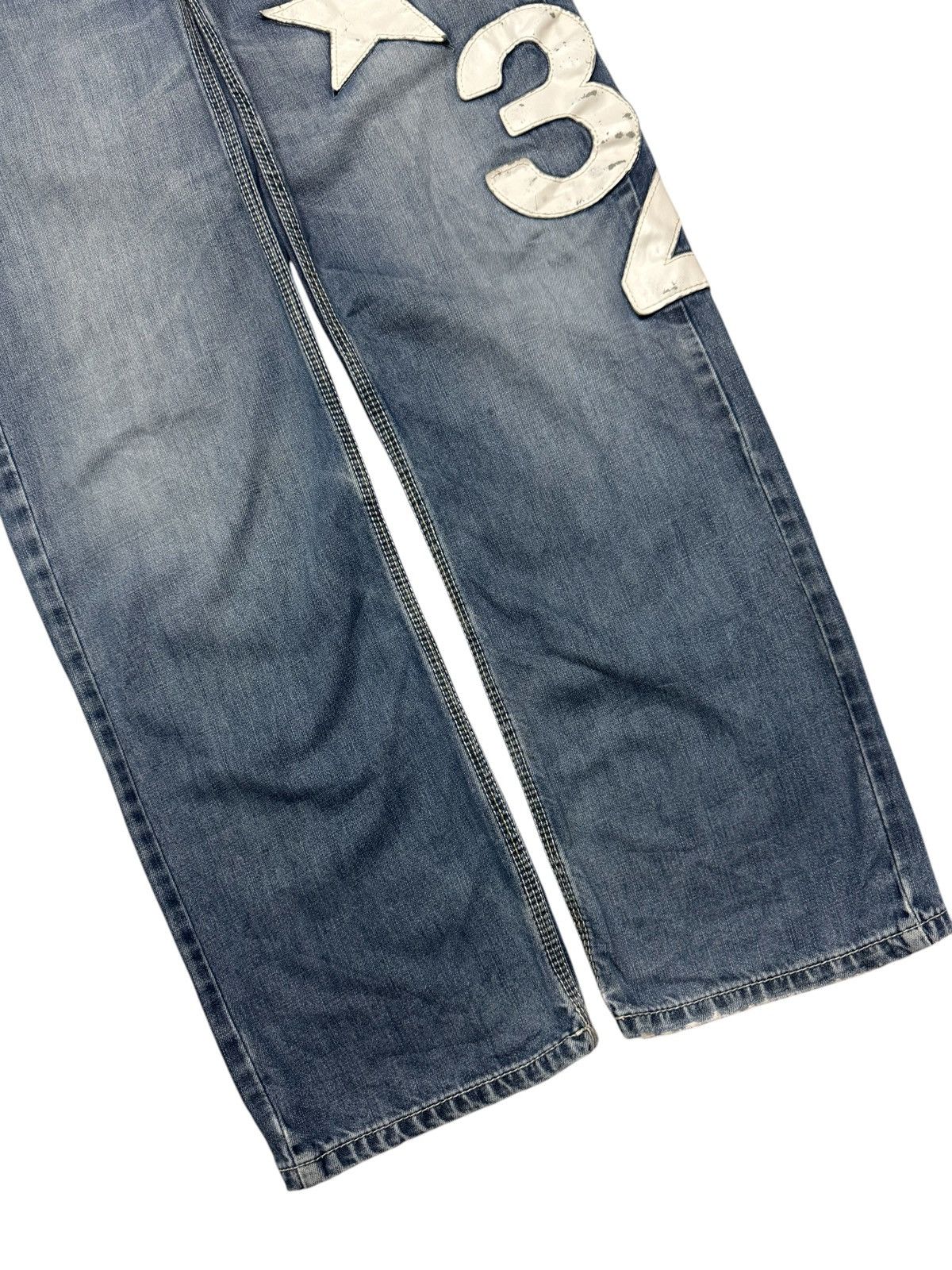 Kapital VINTAGE 90's REALBVOICE WASH PATCHWORK RARE DENIM Size US 29 - 10 Thumbnail