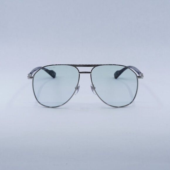 Gucci 🕶️ New Gucci GG1220S 006 Sunglasses - Silver Frame Size ONE SIZE - 2 Thumbnail