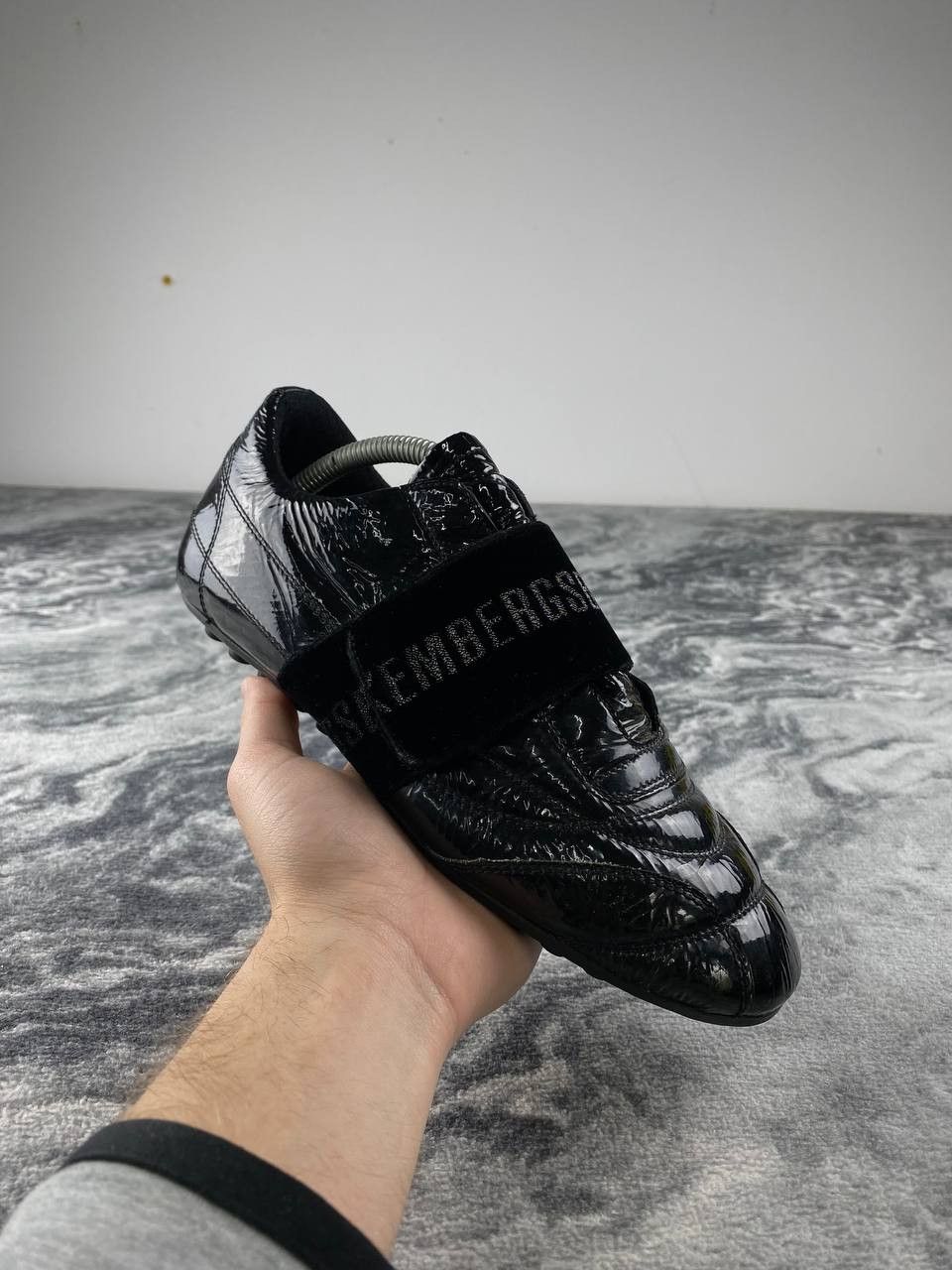 Dirk Bikkembergs Glossy Dirk Bikkembergs Glossy Leather Low Top Sneakers Size US 8 / IT 38 - 2 Thumbnail
