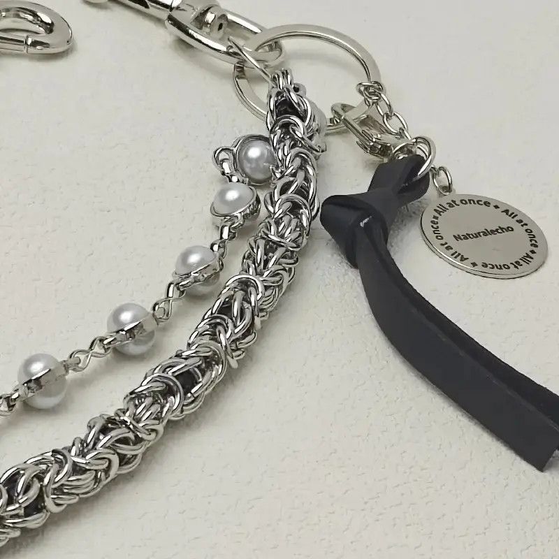 Japanese Brand × Jewelry 2 Layer Natural Echo Pearled Wallet Chain Size ONE SIZE - 6 Thumbnail