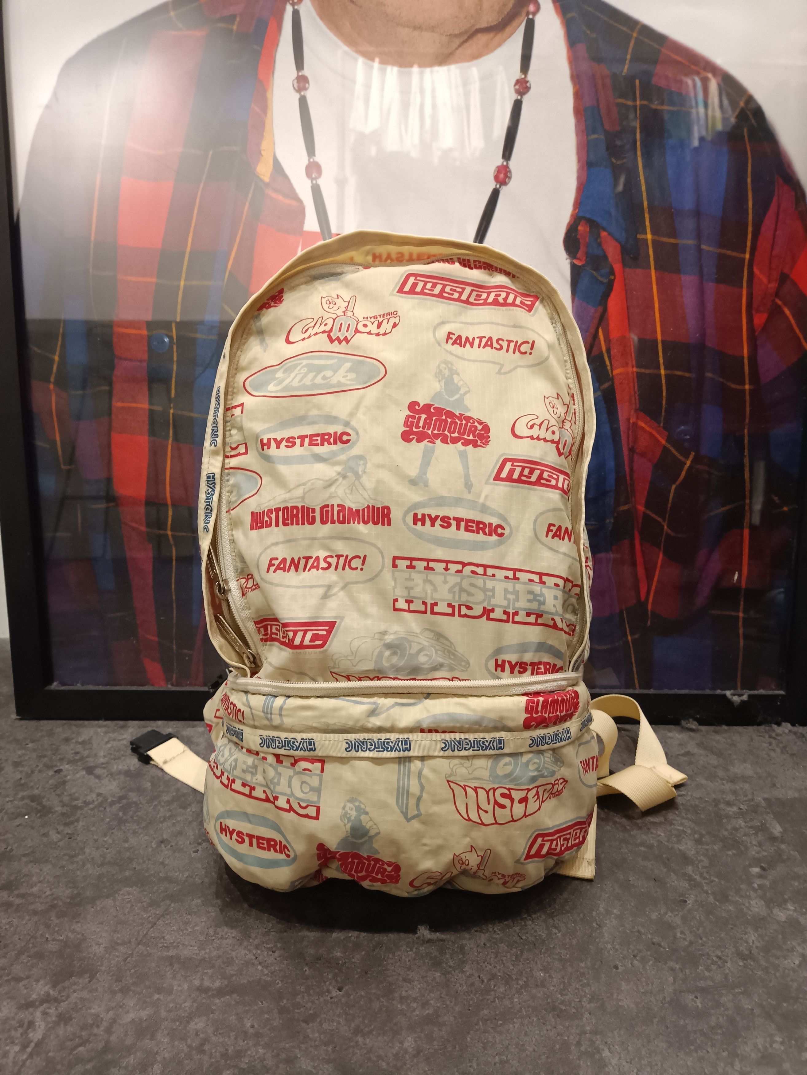 Hysteric Glamour Hysteric Glamour 2 in 1 Backpack Size ONE SIZE - 2 Thumbnail