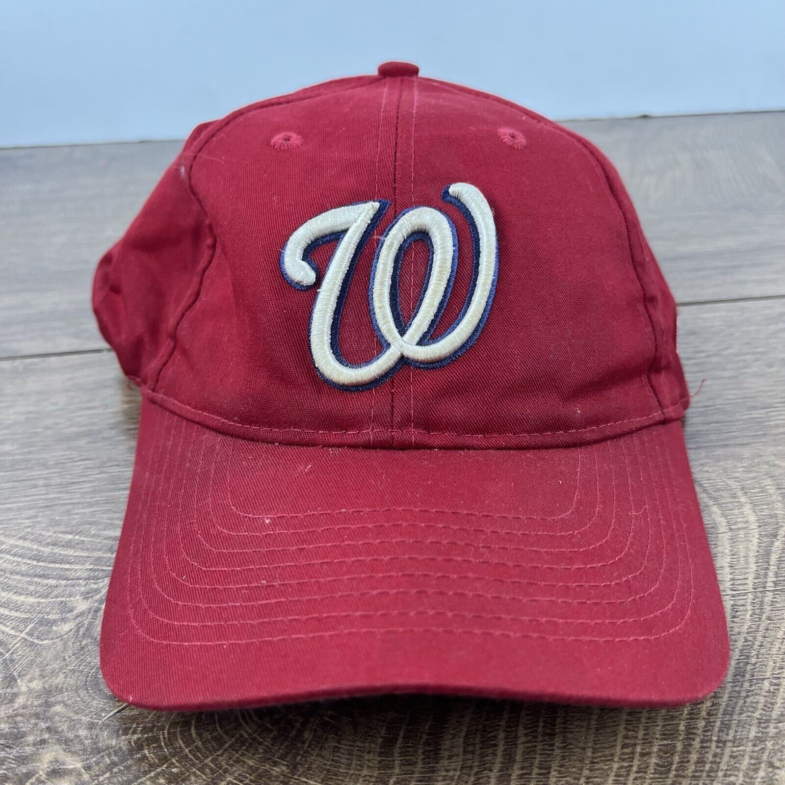 Other Washington Nationals MLB Hat Nats Red Cap Adjustable Hat Red Size ONE SIZE - 1 Thumbnail