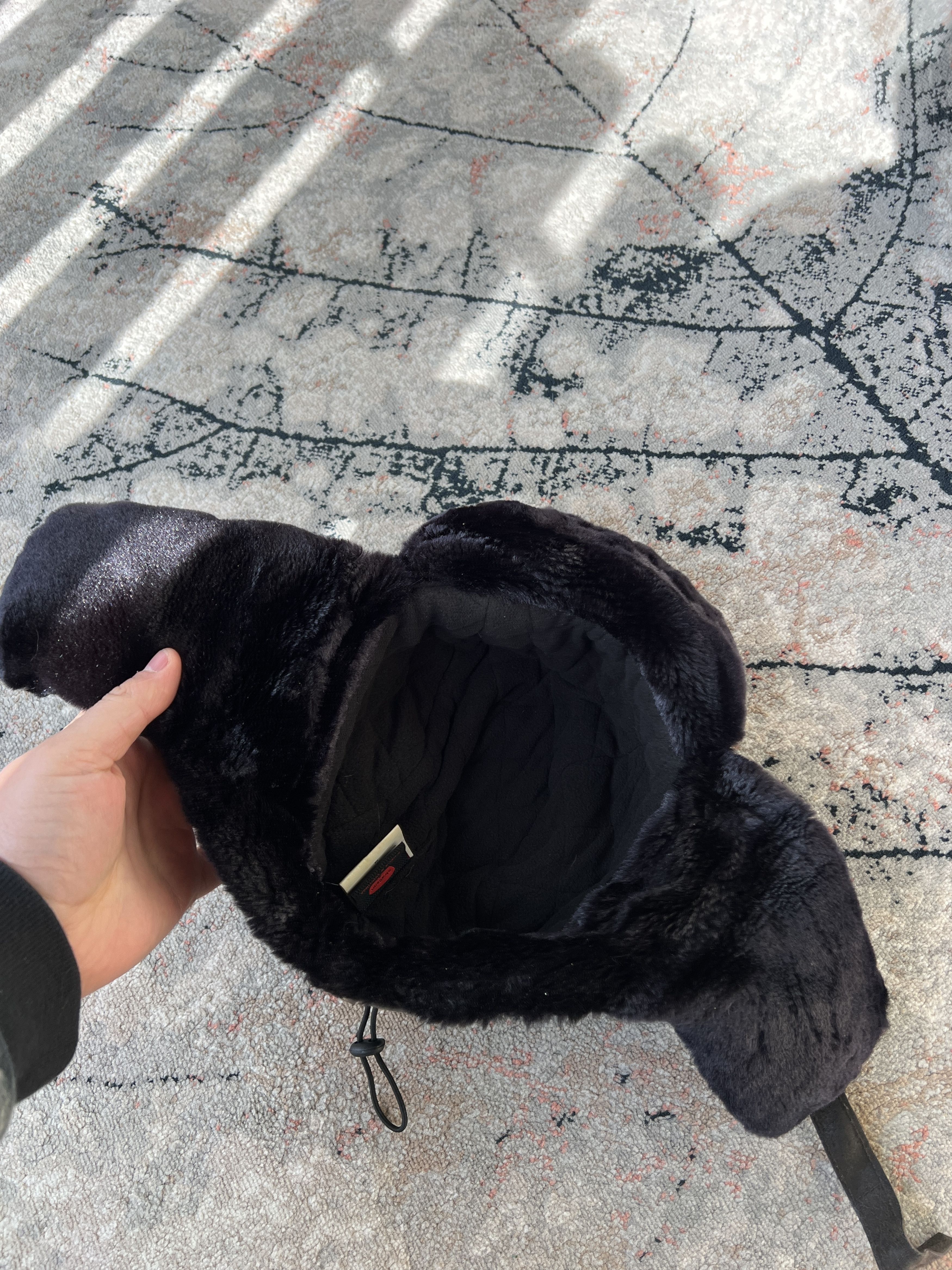 Strellson Strellson Waxed Bomber Hat Size ONE SIZE - 6 Thumbnail