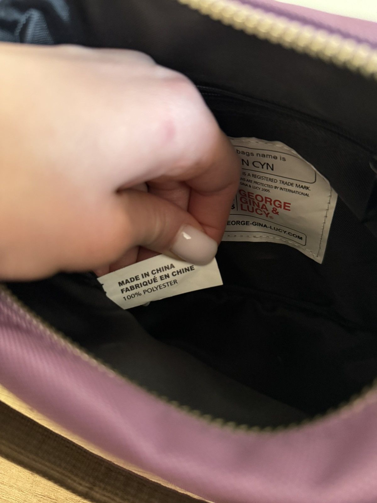 George Gina & Lucy George Gina & Lucy Purple Y2K Gorpcore Mini Bag Size ONE SIZE - 11 Thumbnail