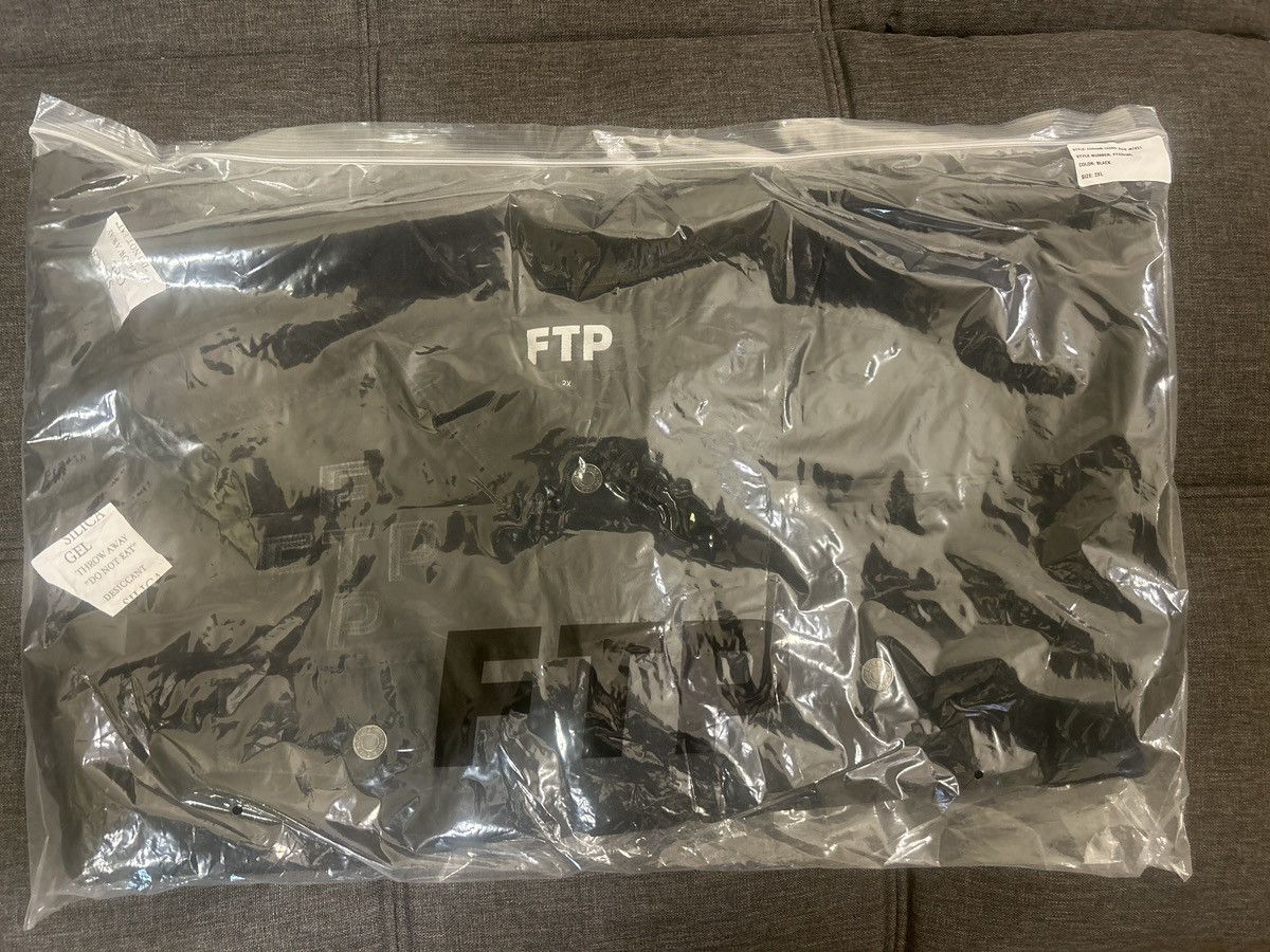 Fuck The Population FTP Cross Logo Denim Trucker Jacket Black Size US XXL / EU 58 / 5 - 3 Thumbnail