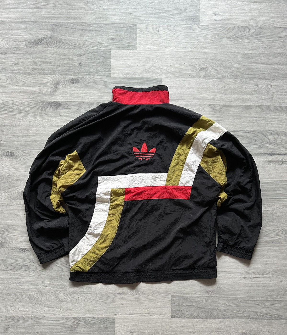 Adidas Vintage oversize jacket Adidas big logo 90s Size US M / EU 48-50 / 2 - 11 Thumbnail