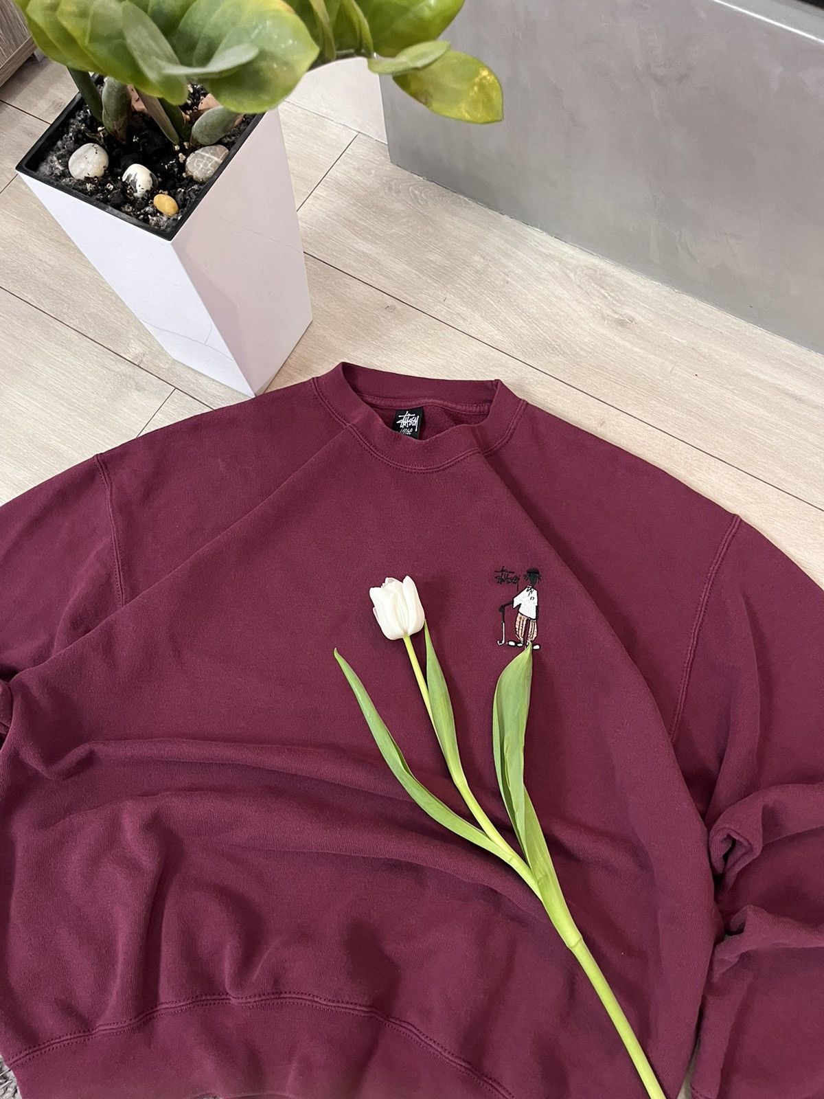 Stussy 🔥STUSSY HIP HOP LOGO BOXY 90’S USA BAGGY HODED SWEATSHIRT Size US L / EU 52-54 / 3 - 2 Thumbnail