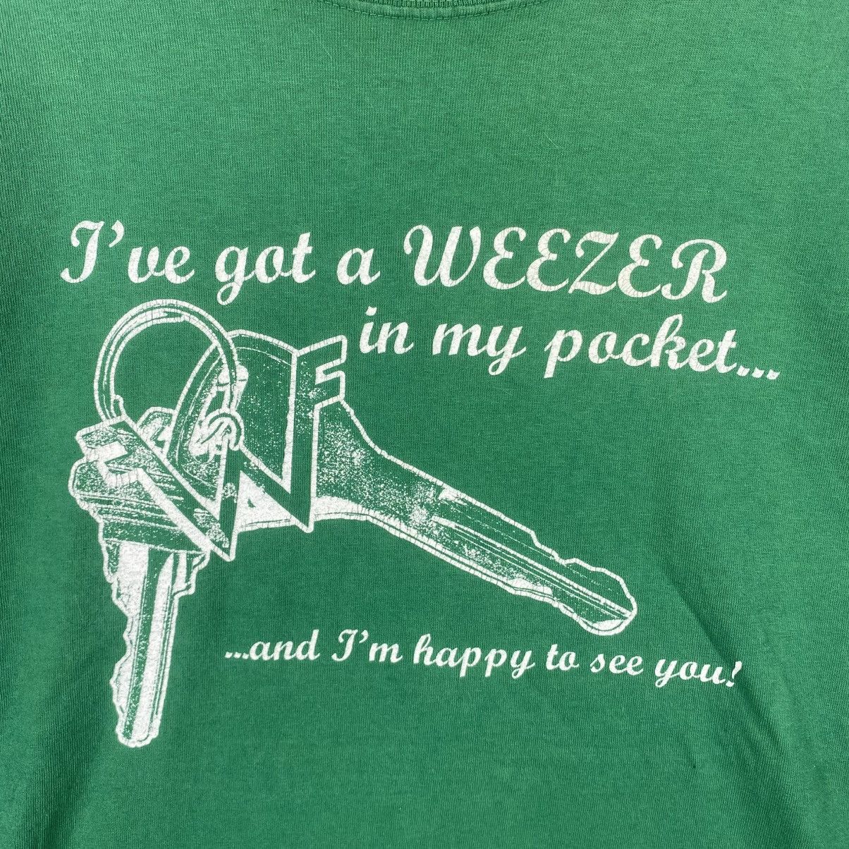 Band Tees Vintage 00's WEEZER Band Tee Shirt Large Size Size US L / EU 52-54 / 3 - 2 Thumbnail