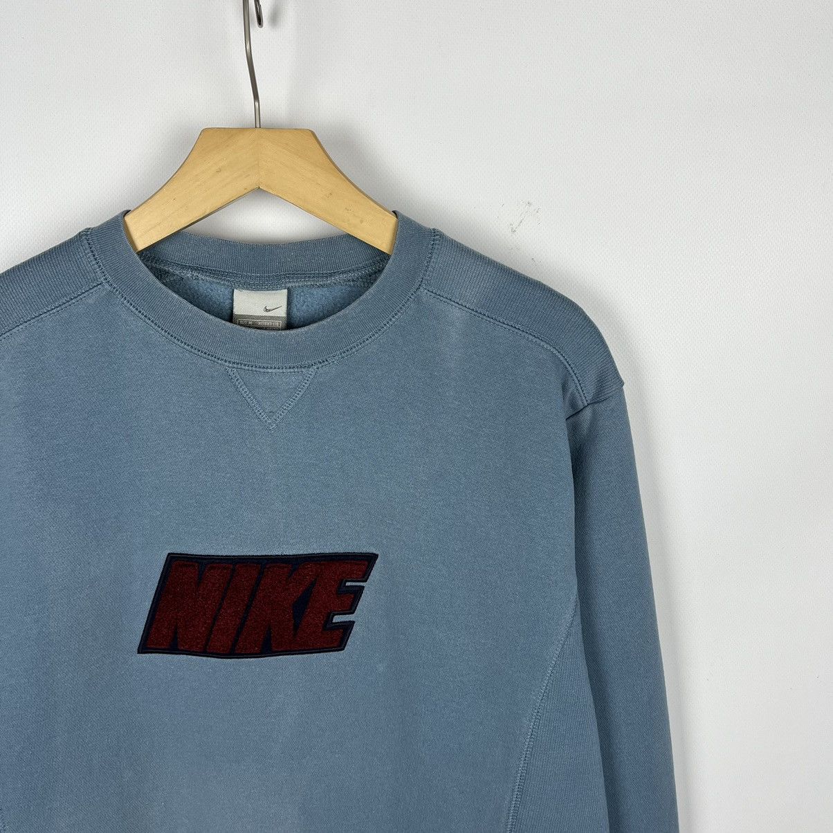 Nike Vintage Nike big embroidered logo sweatshirt 90’s Size US M / EU 48-50 / 2 - 2 Thumbnail