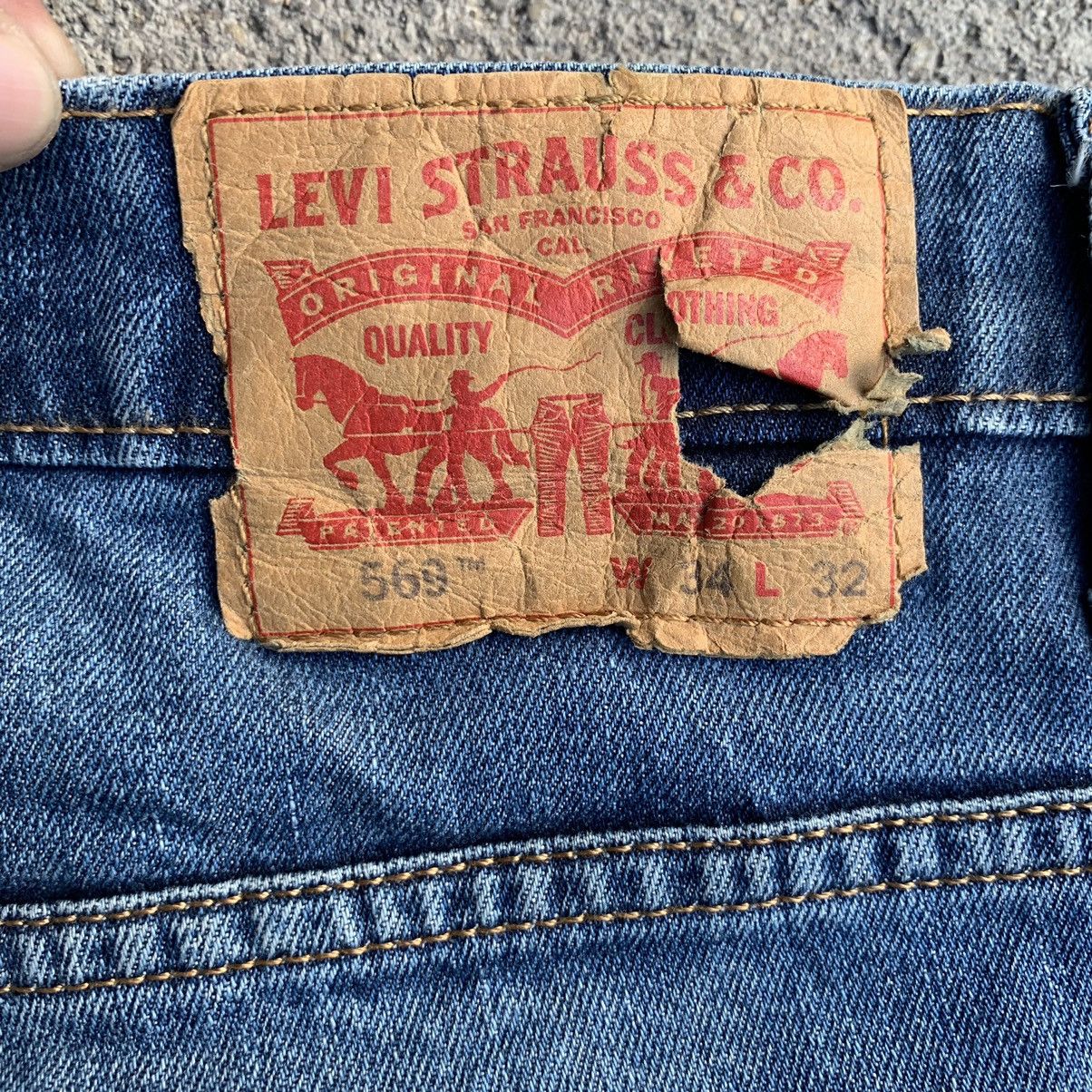 Levi's Levis 569 Distressed Denim Jeans Pants W37 Size US 37 - 11 Thumbnail