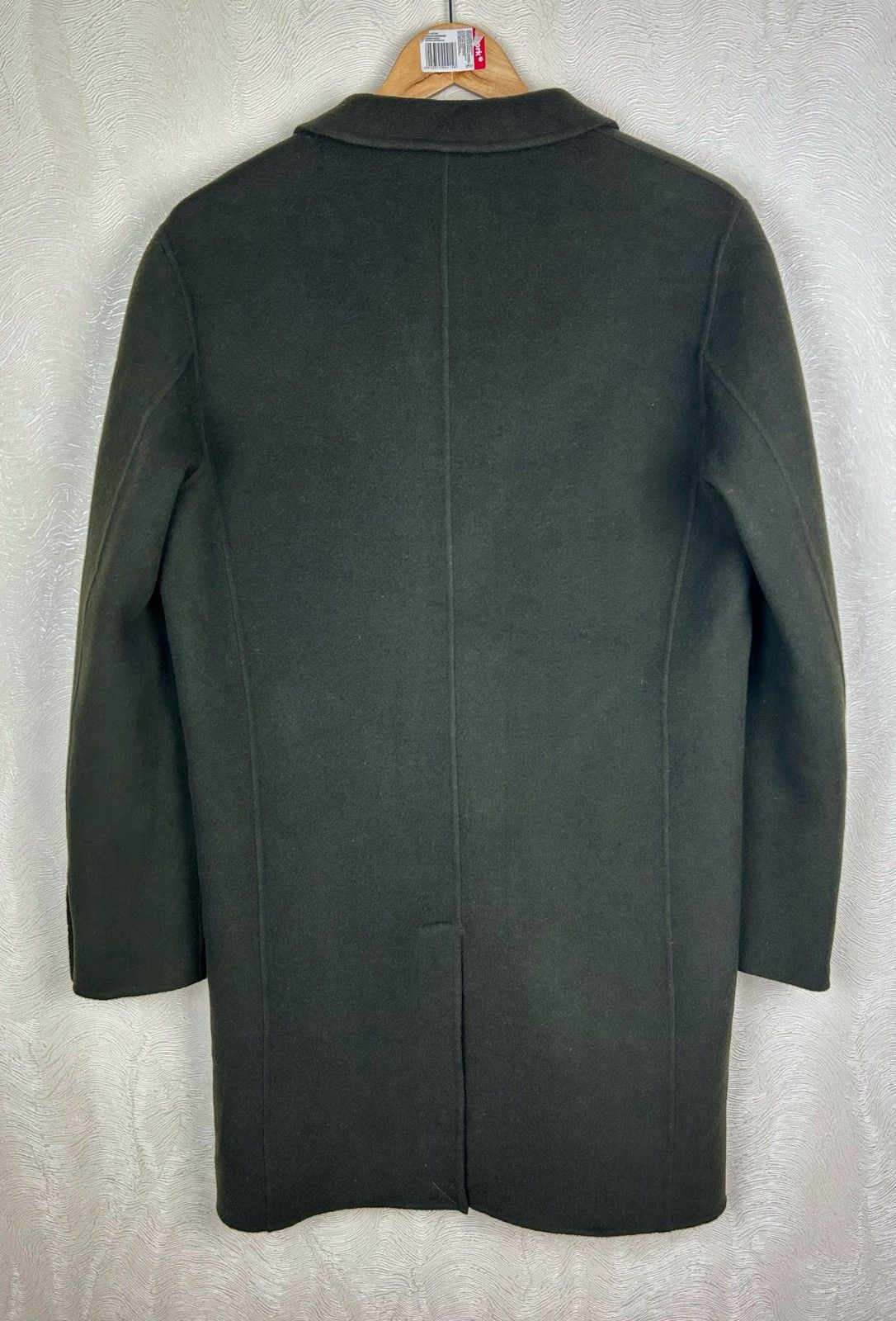 Designer × The Kooples The Kooples Khaki 100% Wool Coat Overcoat Jacket Size 46 / S Size US S / EU 44-46 / 1 - 10 Thumbnail