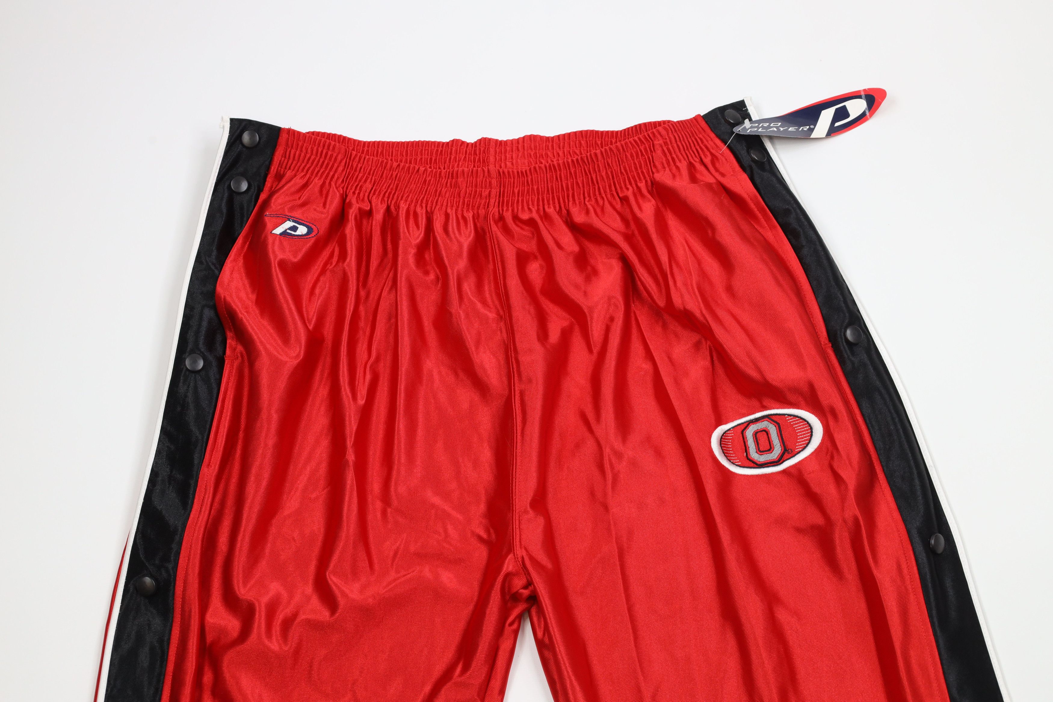 Vintage NOS Vintage Y2K Ohio State University Wide Leg Pants Red Size US 38 / EU 54 - 2 Thumbnail